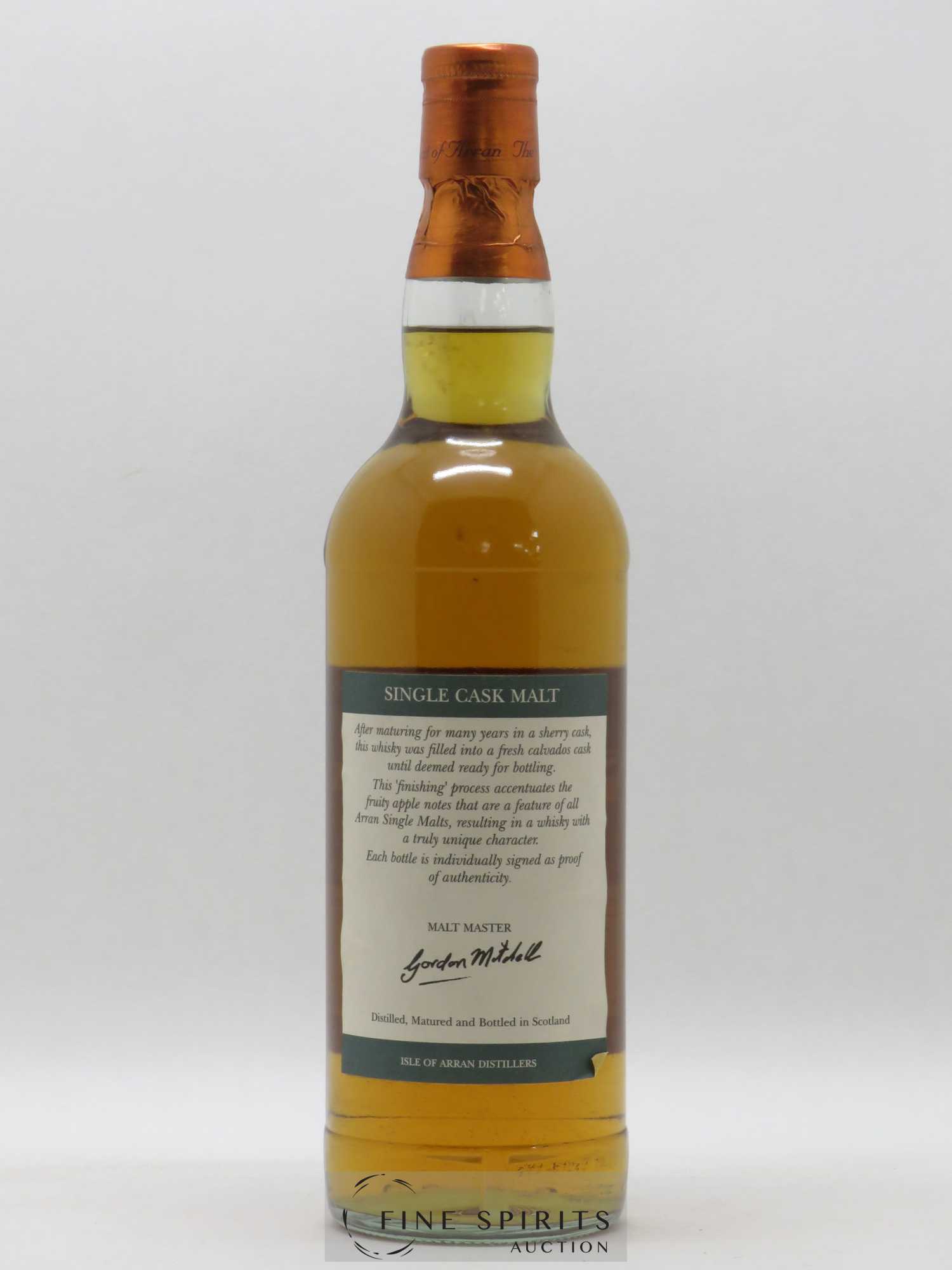 Arran Of. The Arran Malt Calvados Finished bottled in 2003 Limited Edition - Lot de 1 bouteille - 1
