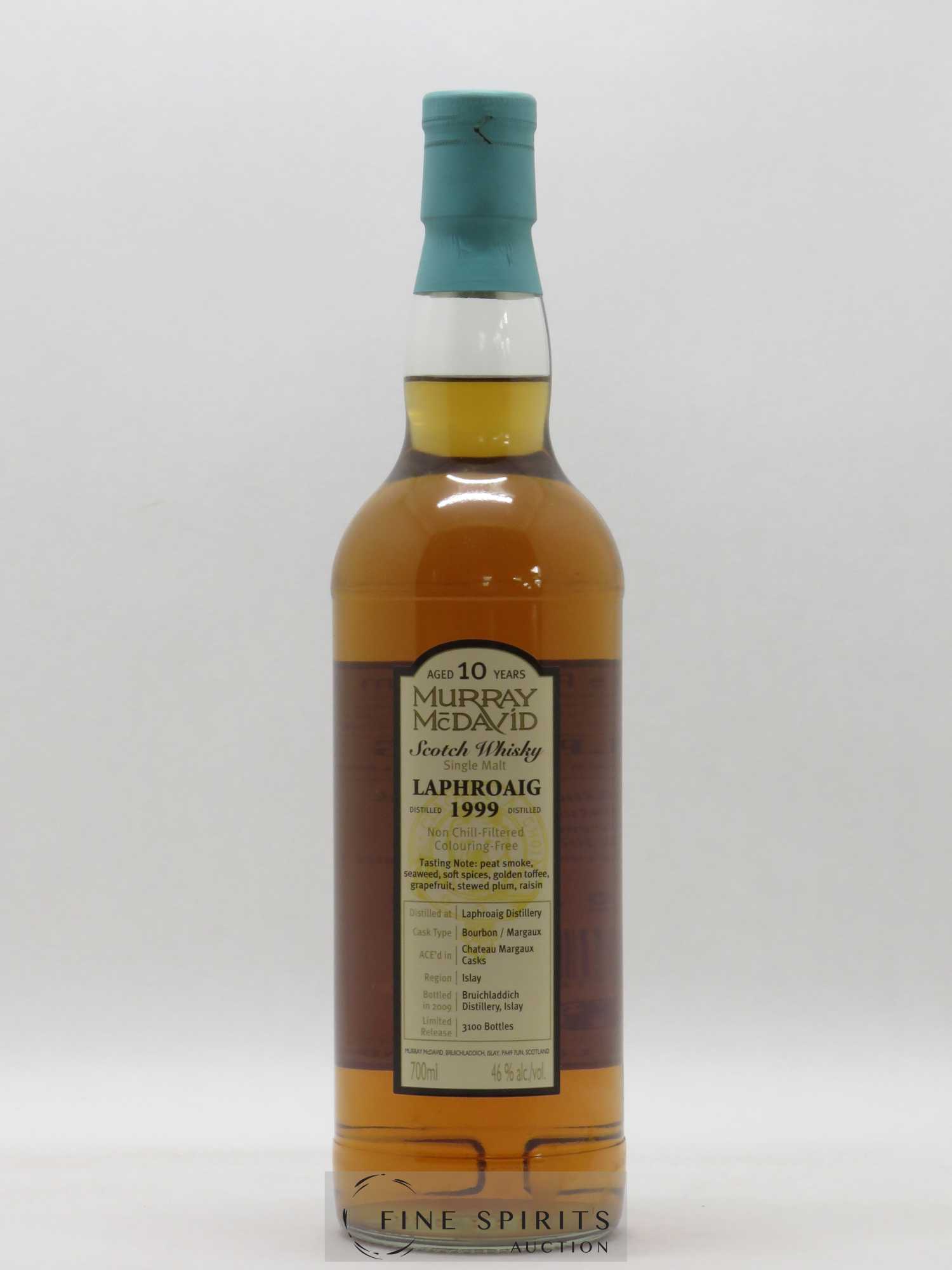 Laphroaig 10 years 1999 Murray Mc David Ace'd in Château Margaux Casks - Lot de 1 bouteille - 1