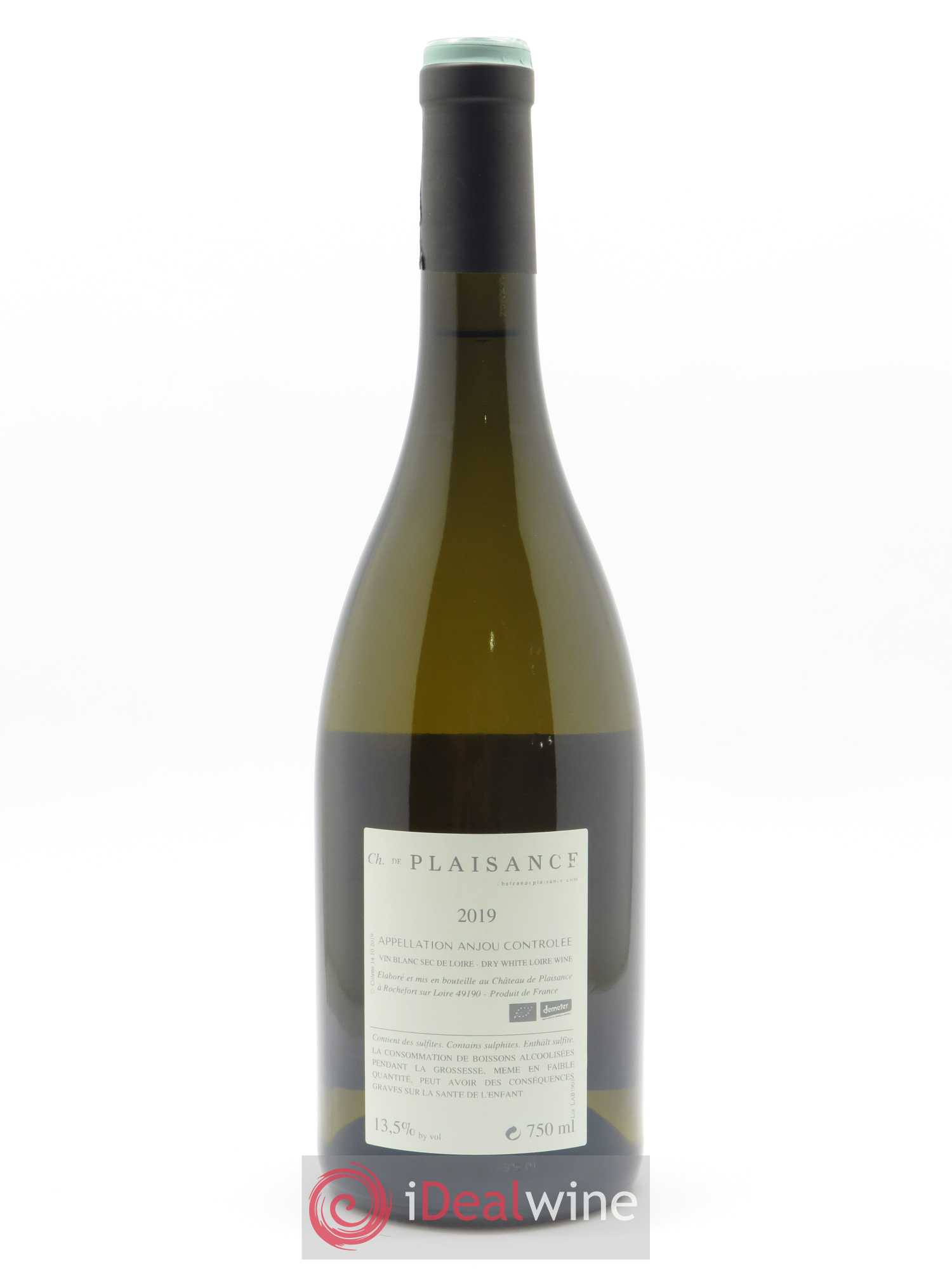 Anjou Blanc Château de Plaisance 2019 - Lot de 1 bouteille - 1