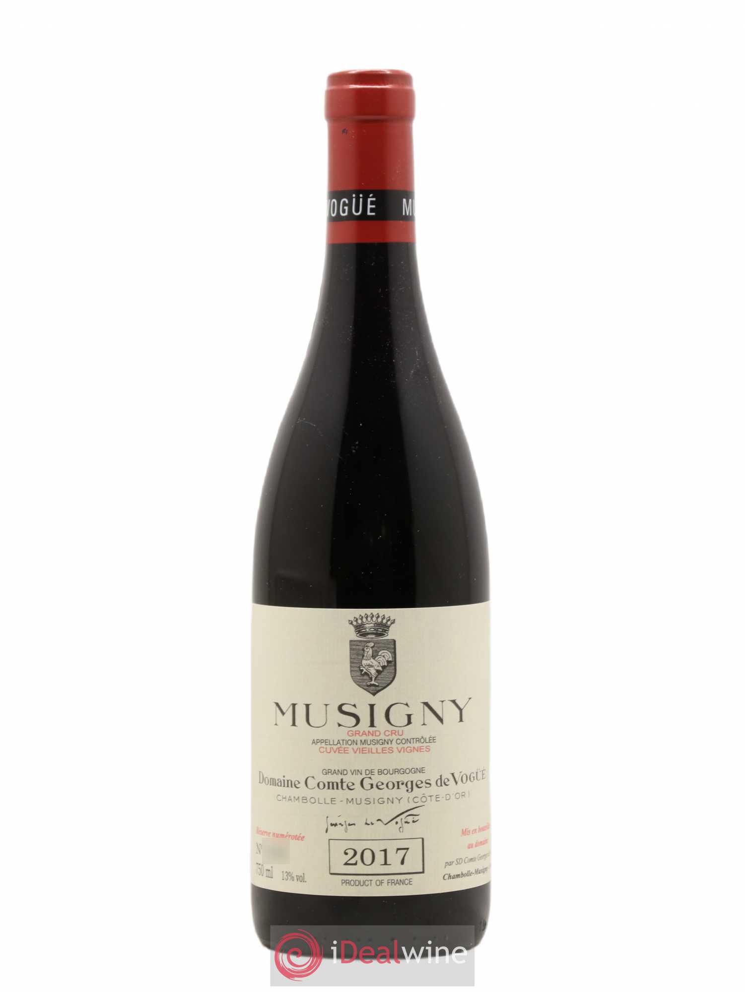 Musigny Grand Cru Cuvée Vieilles Vignes Comte Georges de Vogüé 2017 - Lot de 1 bouteille - 0