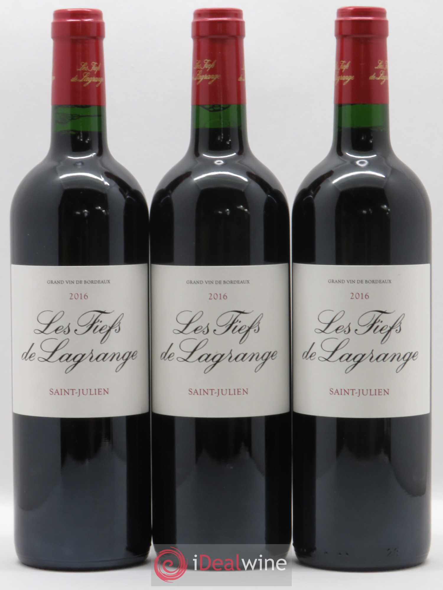Les Fiefs de Lagrange Second Vin 2016 - Lot de 3 bouteilles - 0