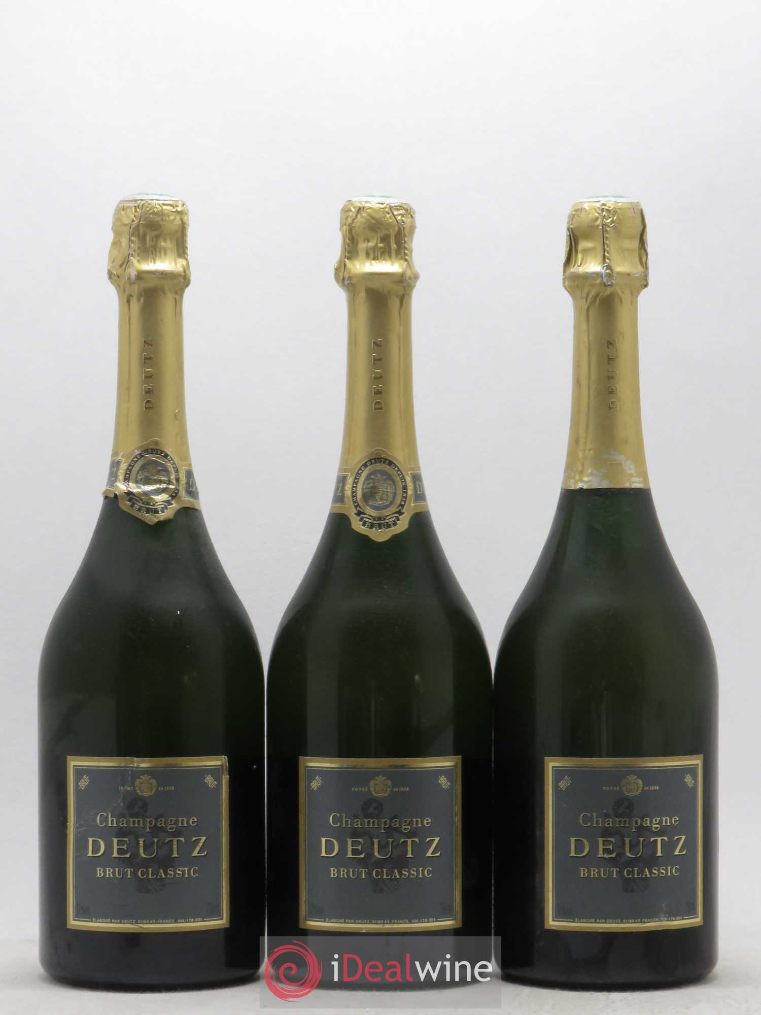 Brut Deutz - Lot de 3 bouteilles - 0