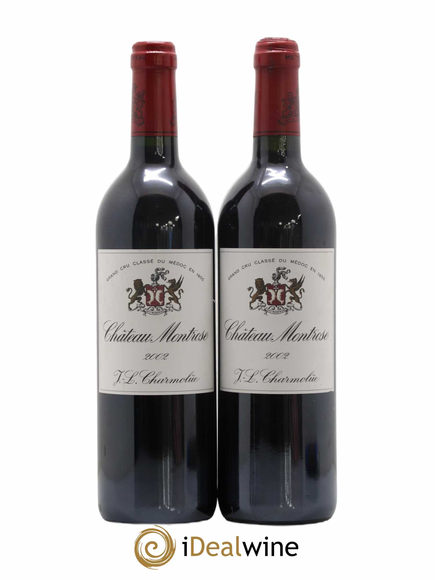 Château Montrose 2ème Grand Cru Classé 2002 - Lot de 2 bouteilles - 0