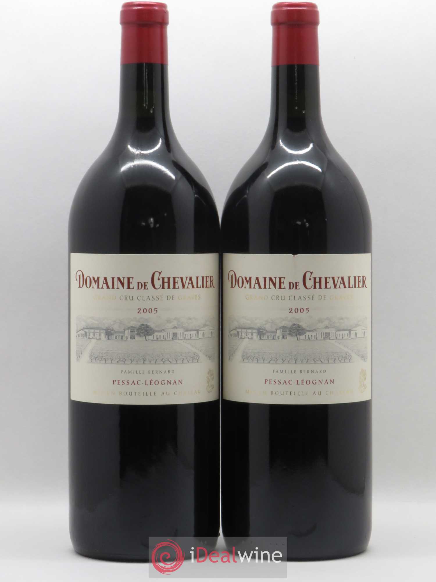 Domaine de Chevalier Cru Classé de Graves 2005 - Lot de 2 magnums - 0