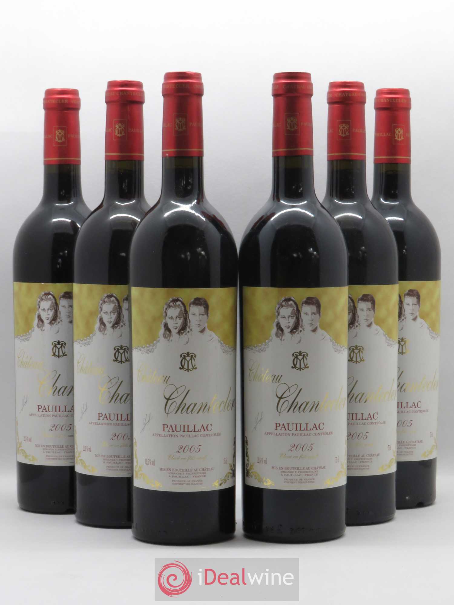 Pauillac Chanteclerc 2005 - Lot de 6 bouteilles - 0