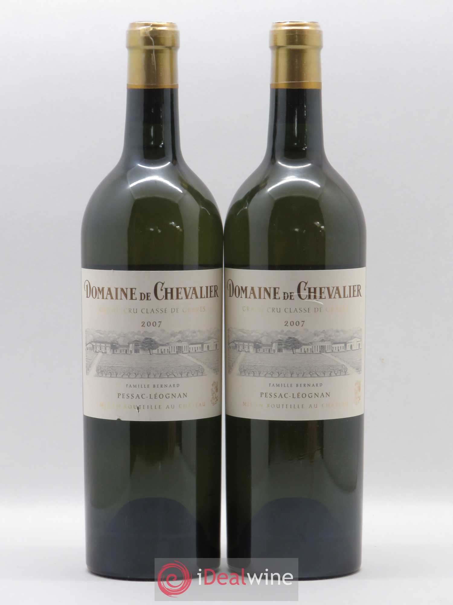 Domaine de Chevalier Cru Classé de Graves 2007 - Lot de 2 bouteilles - 0