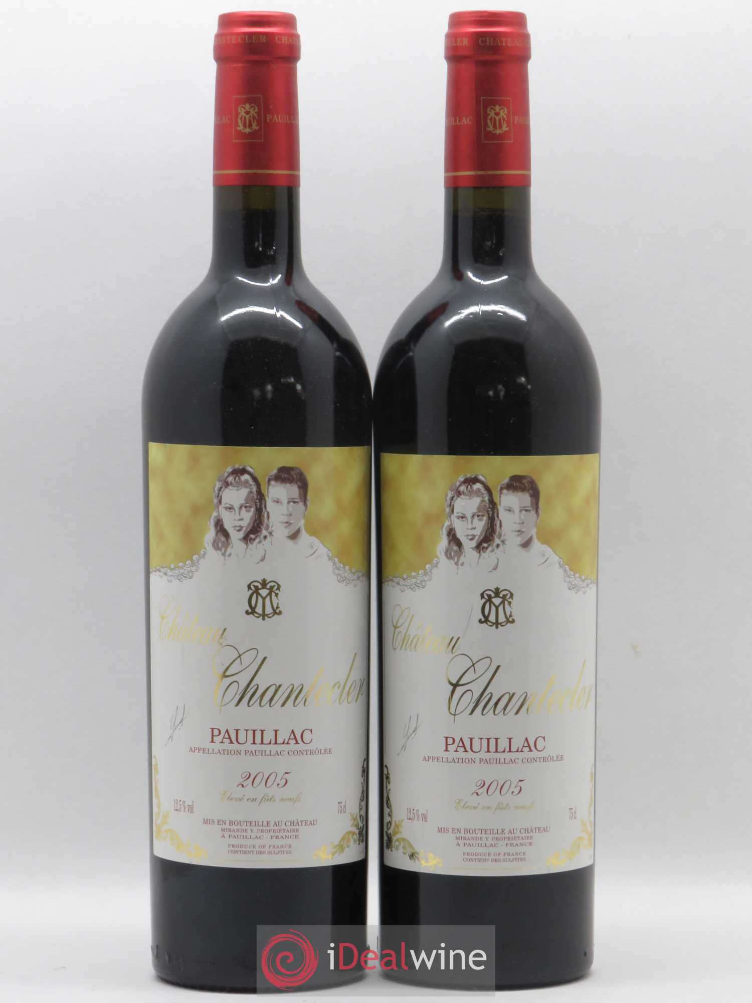 Pauillac Chanteclerc 2005 - Posten von 2 Flaschen - 0