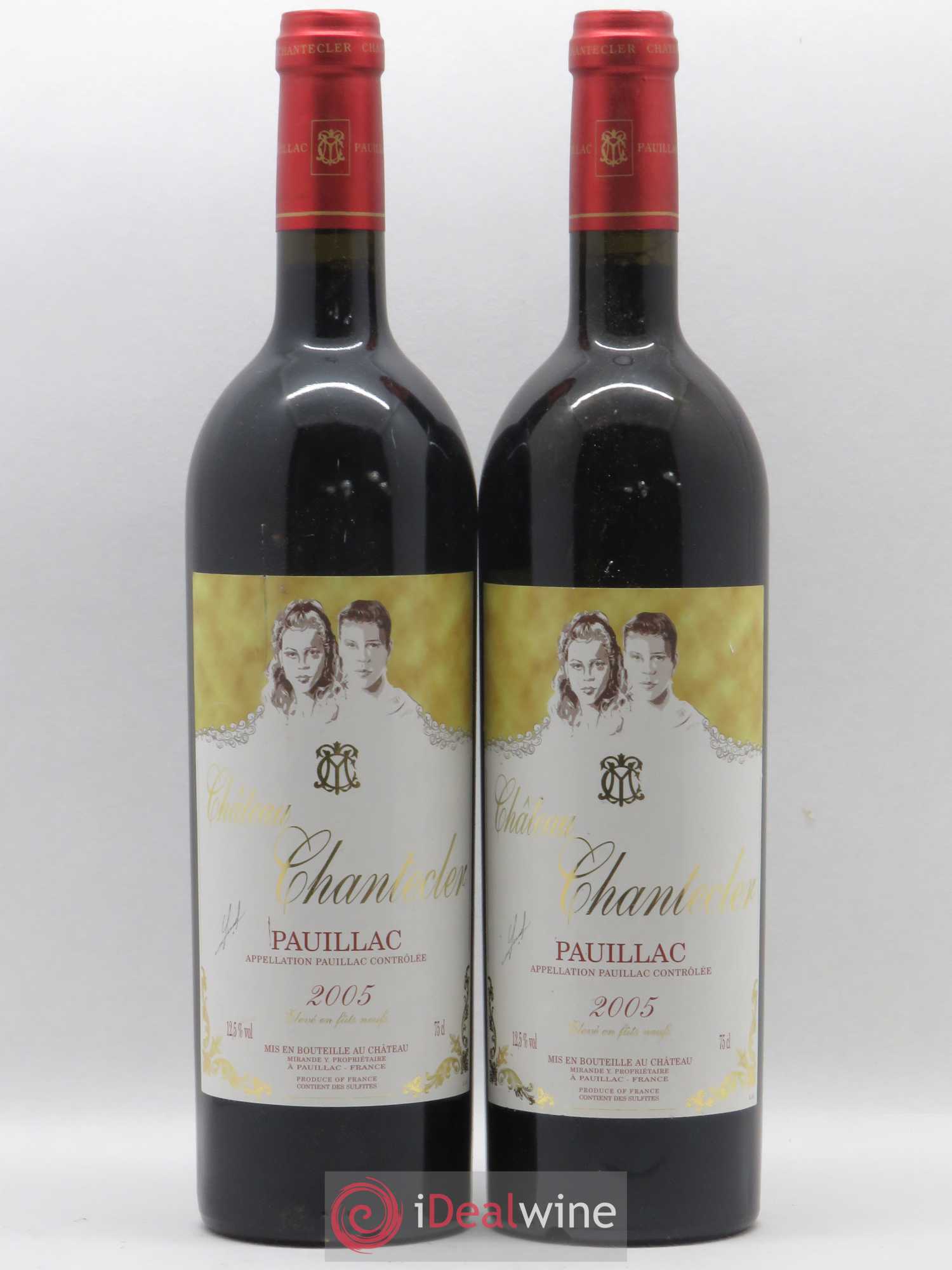 Pauillac Chanteclerc 2005 - Lot de 2 bouteilles - 0