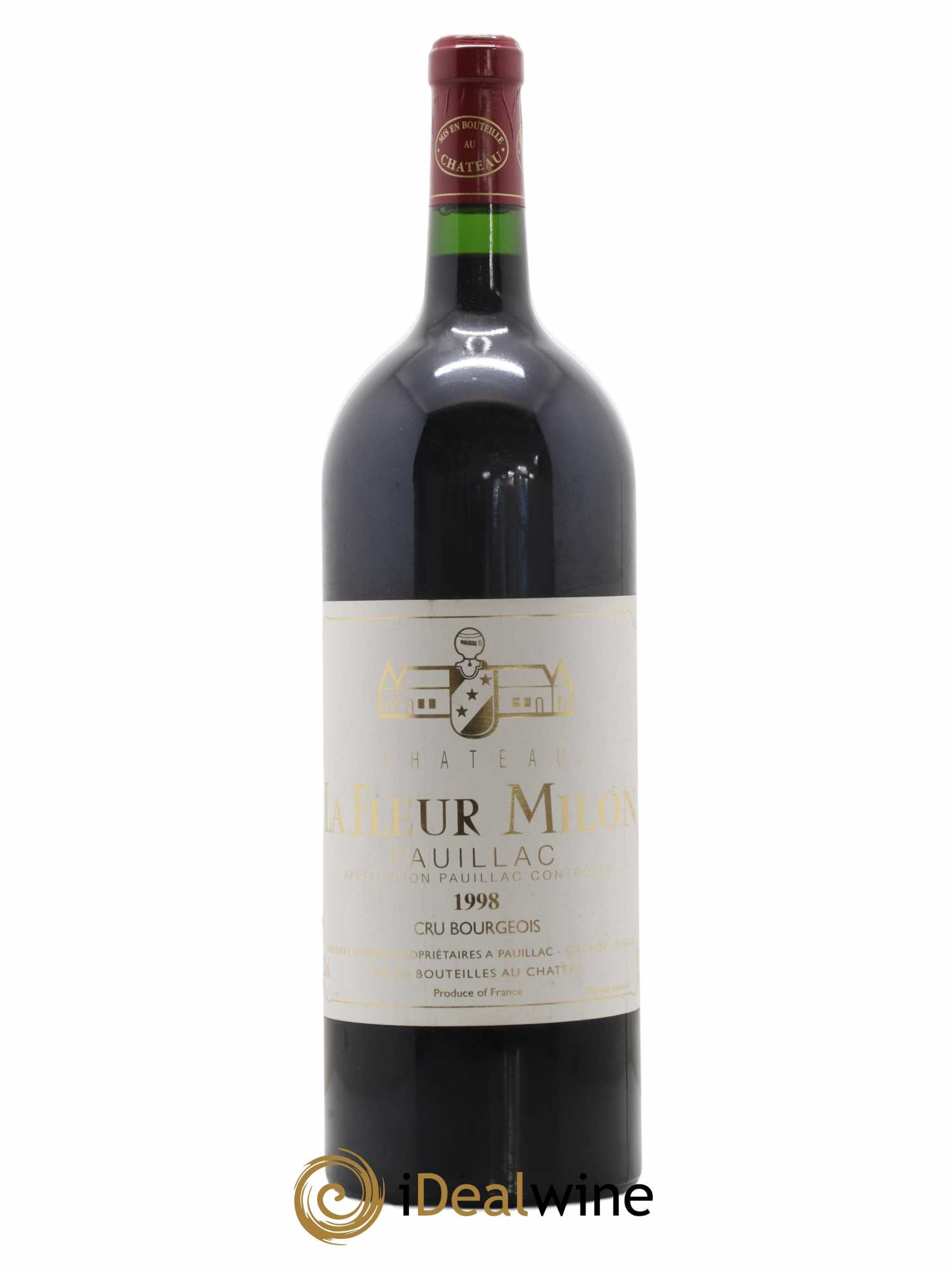 Château la Fleur Milon Cru Bourgeois 1998 - Lot de 1 magnum - 0