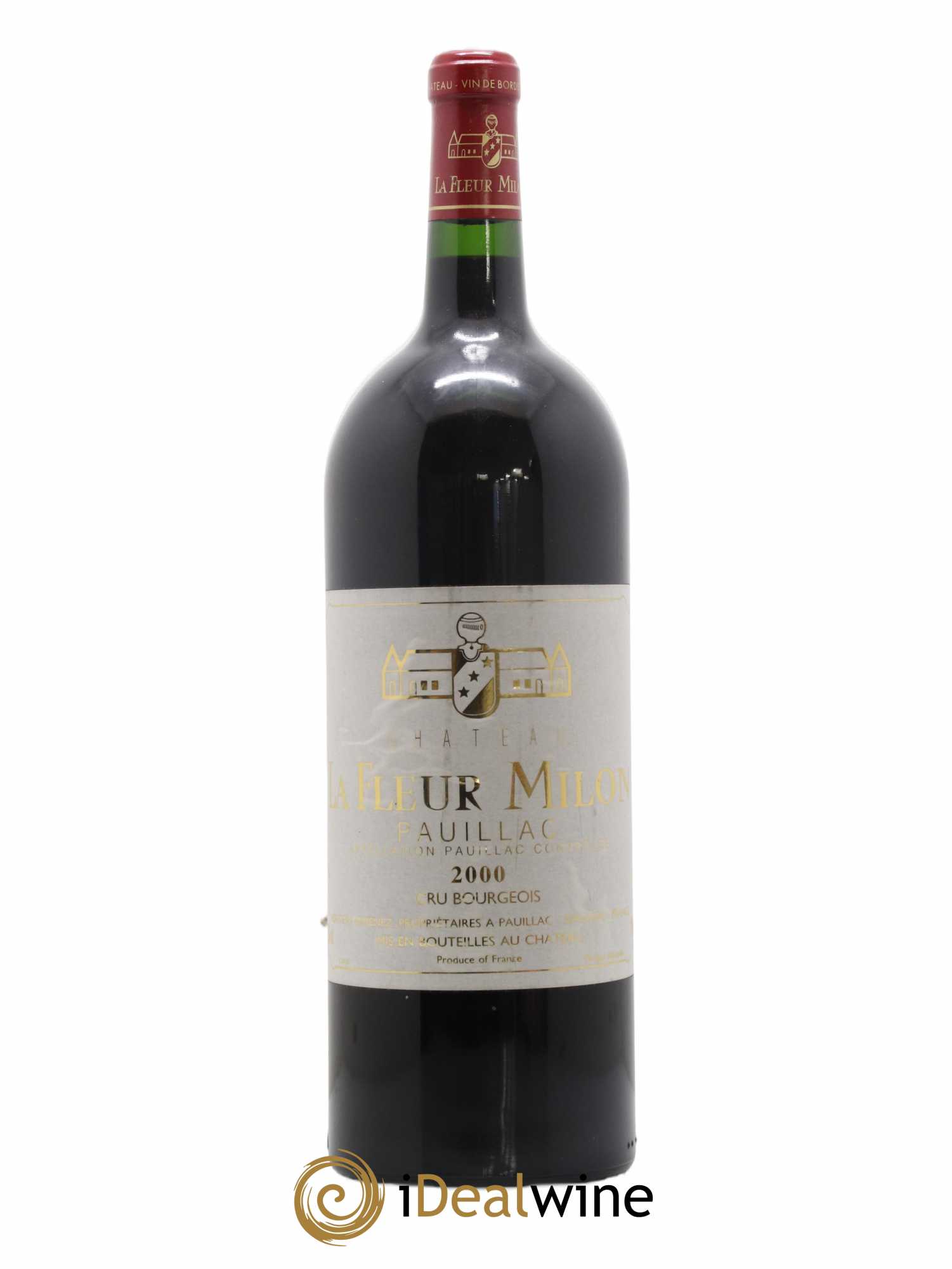 Château la Fleur Milon Cru Bourgeois 2000 - Lot de 1 magnum - 0