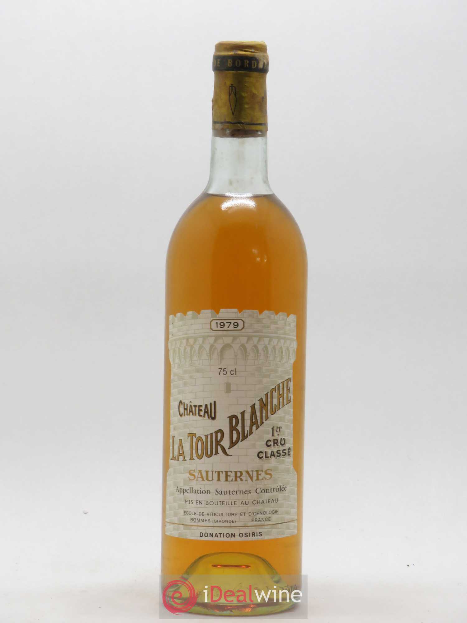 Château la Tour Blanche 1er Grand Cru Classé 1979 - Lotto di 1 bottiglia - 0