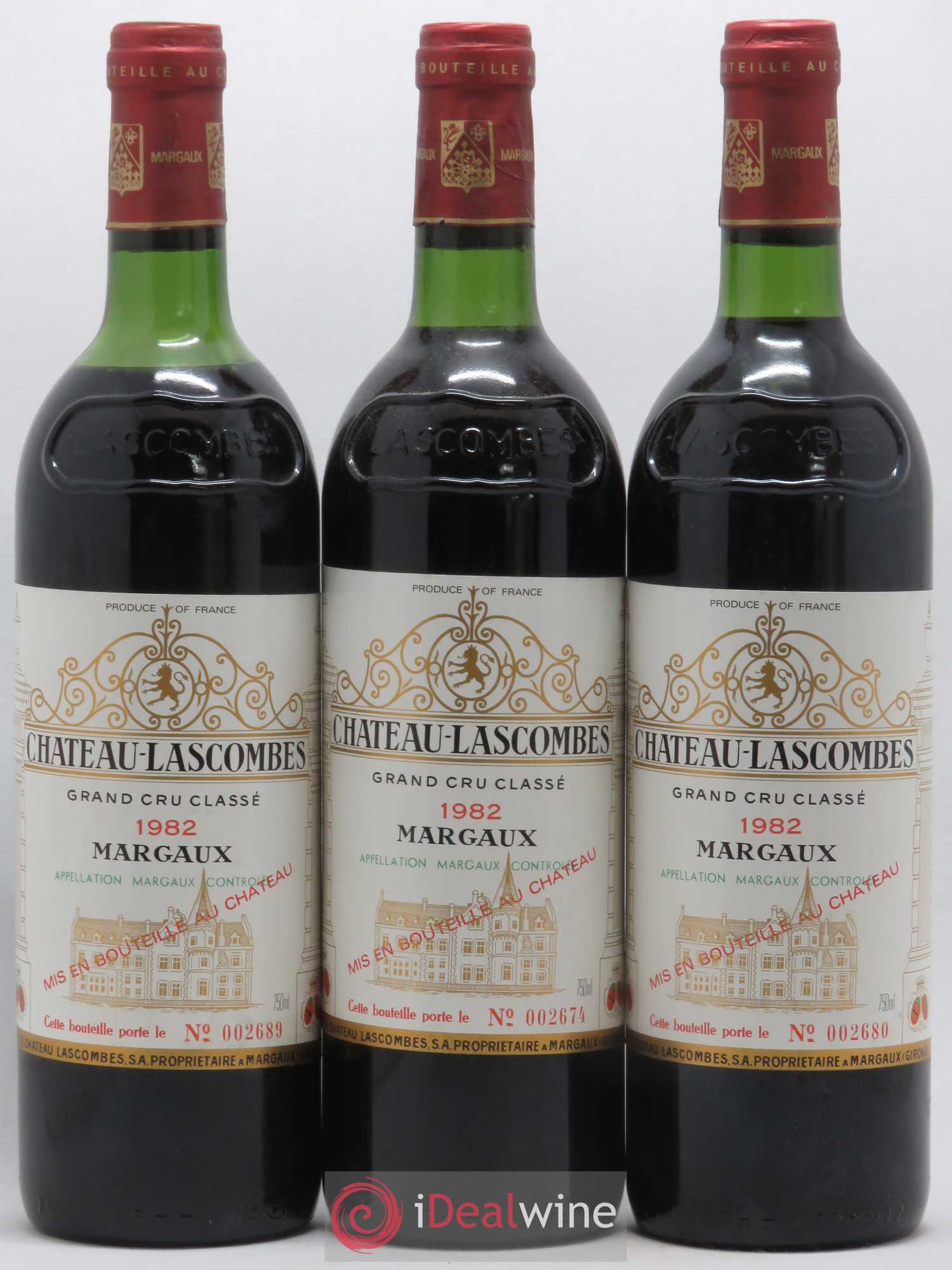 Château Lascombes 2ème Grand Cru Classé 1982 - Lot de 12 bouteilles - 3