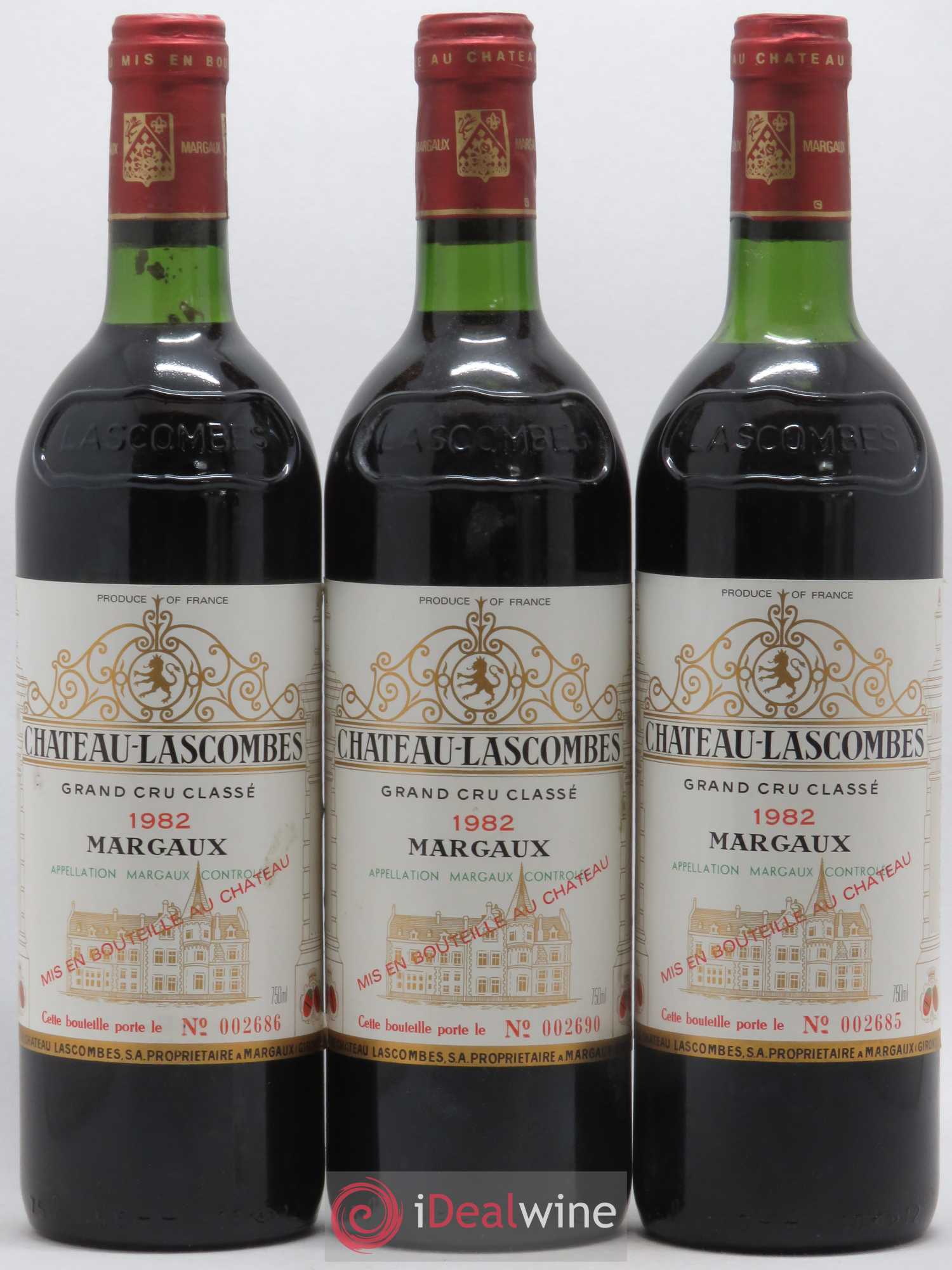 Château Lascombes 2ème Grand Cru Classé 1982 - Lot de 12 bouteilles - 4