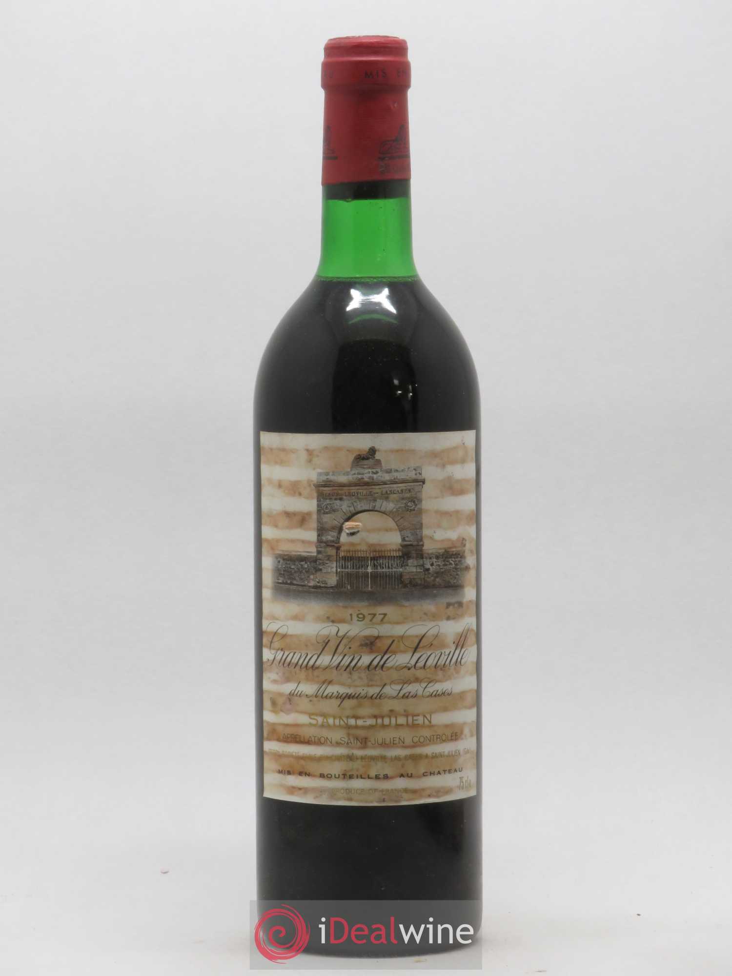 Château Léoville Las Cases 2ème Grand Cru Classé 1977 - Lot de 1 bouteille - 0