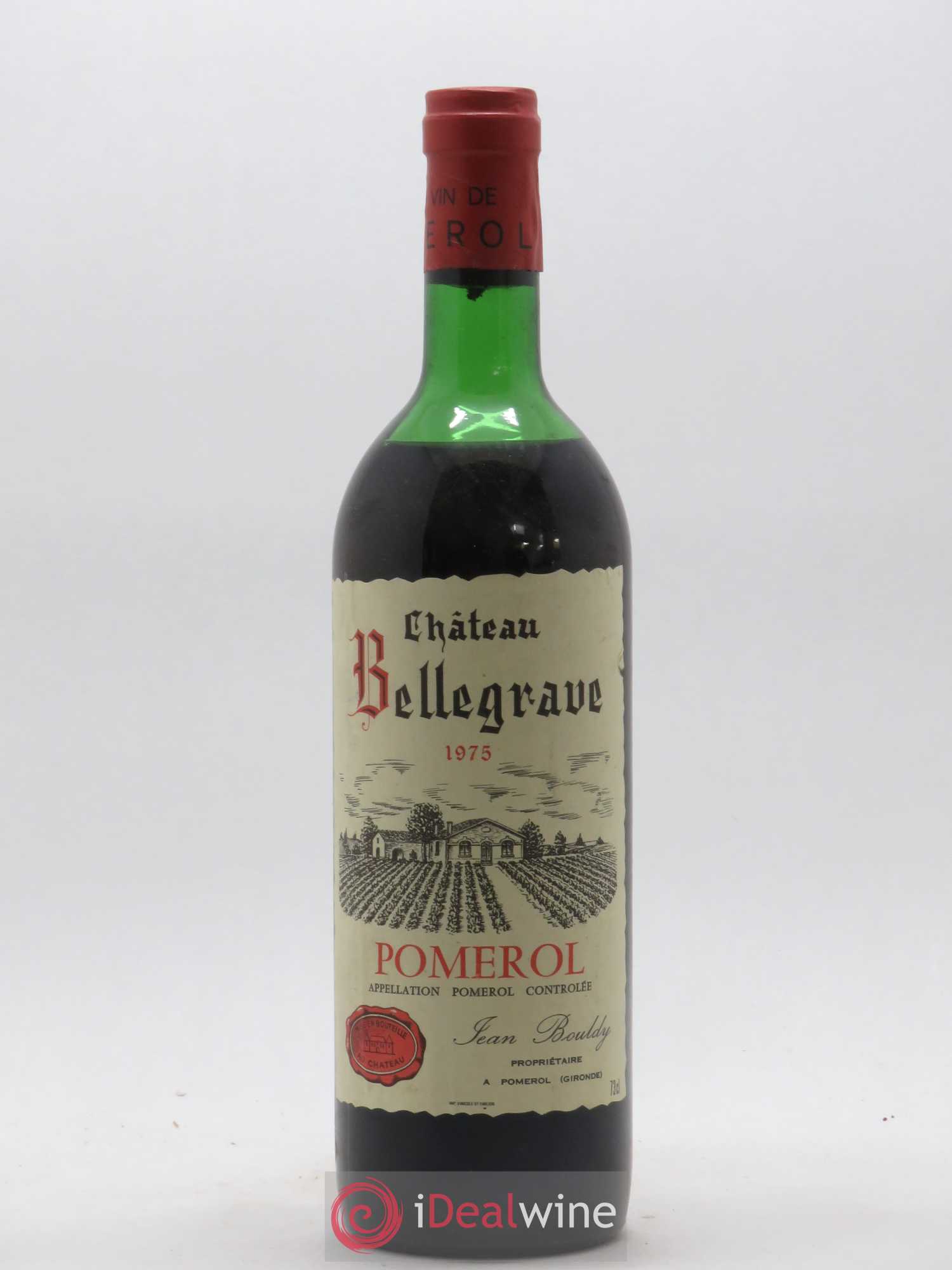 Château Bellegrave 1975 - Lot de 1 bouteille - 0