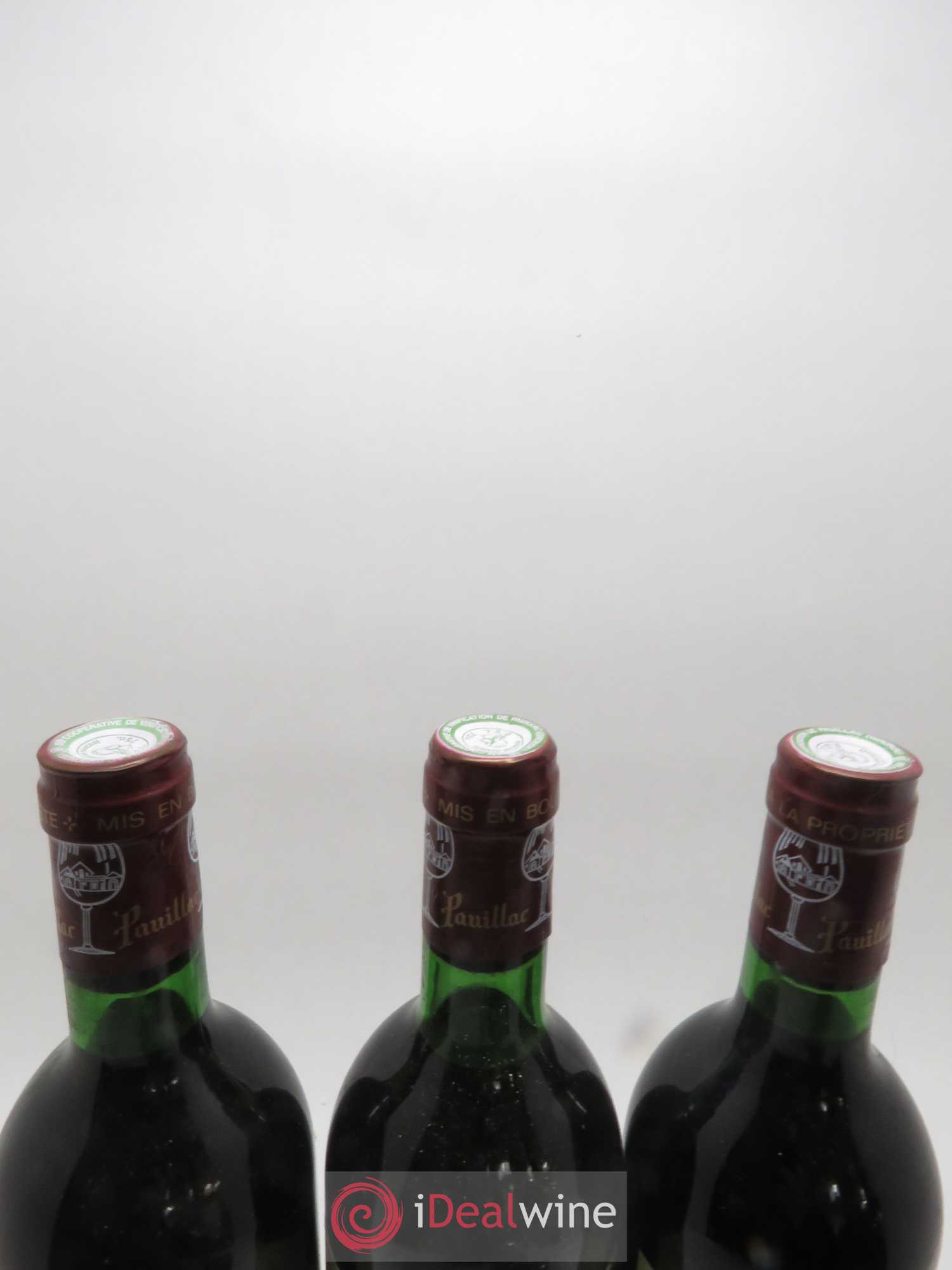 La Rose Pauillac 1983 - Lot de 3 bouteilles - 1