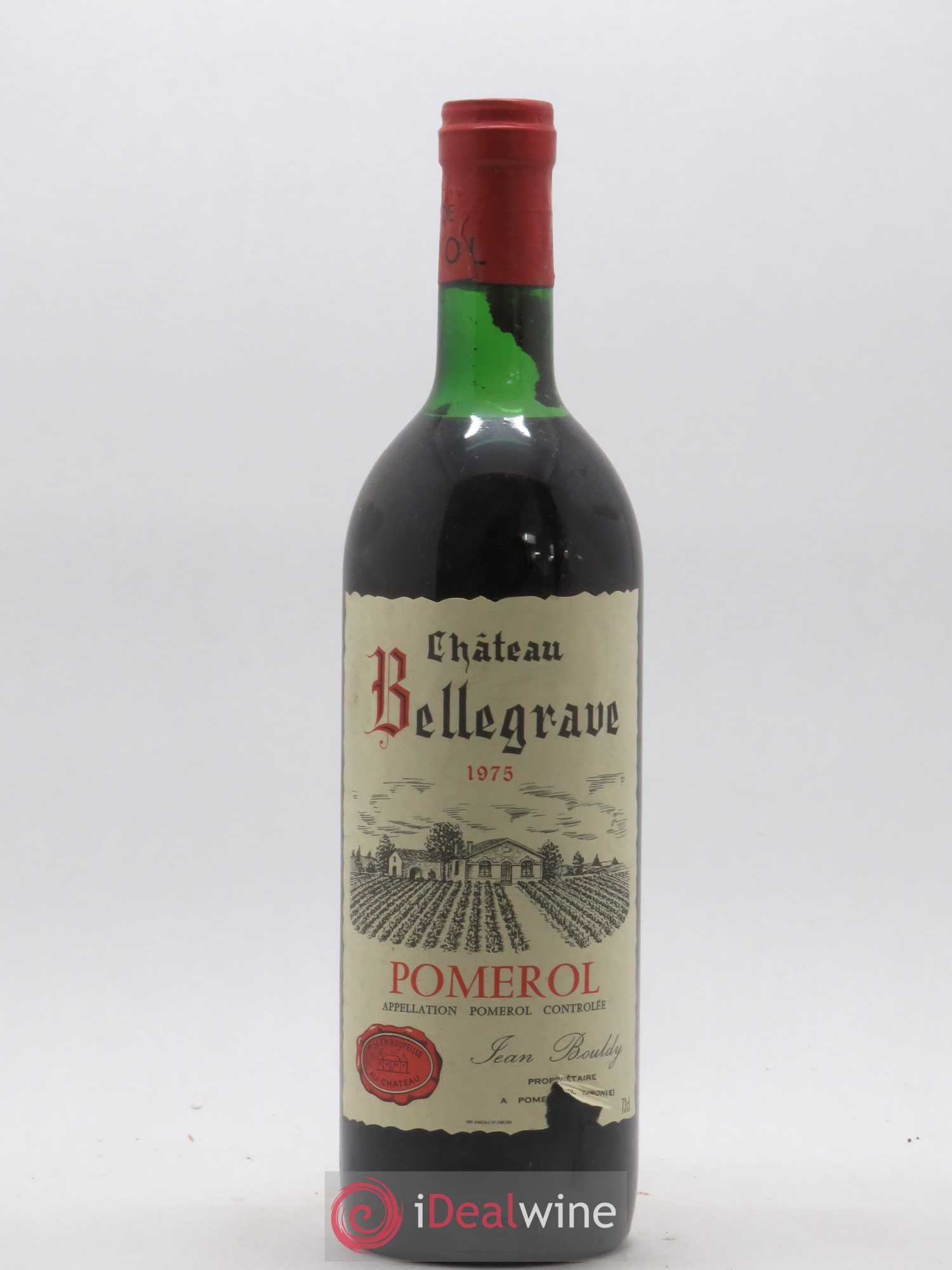 Château Bellegrave 1975 - Lot de 1 bouteille - 0
