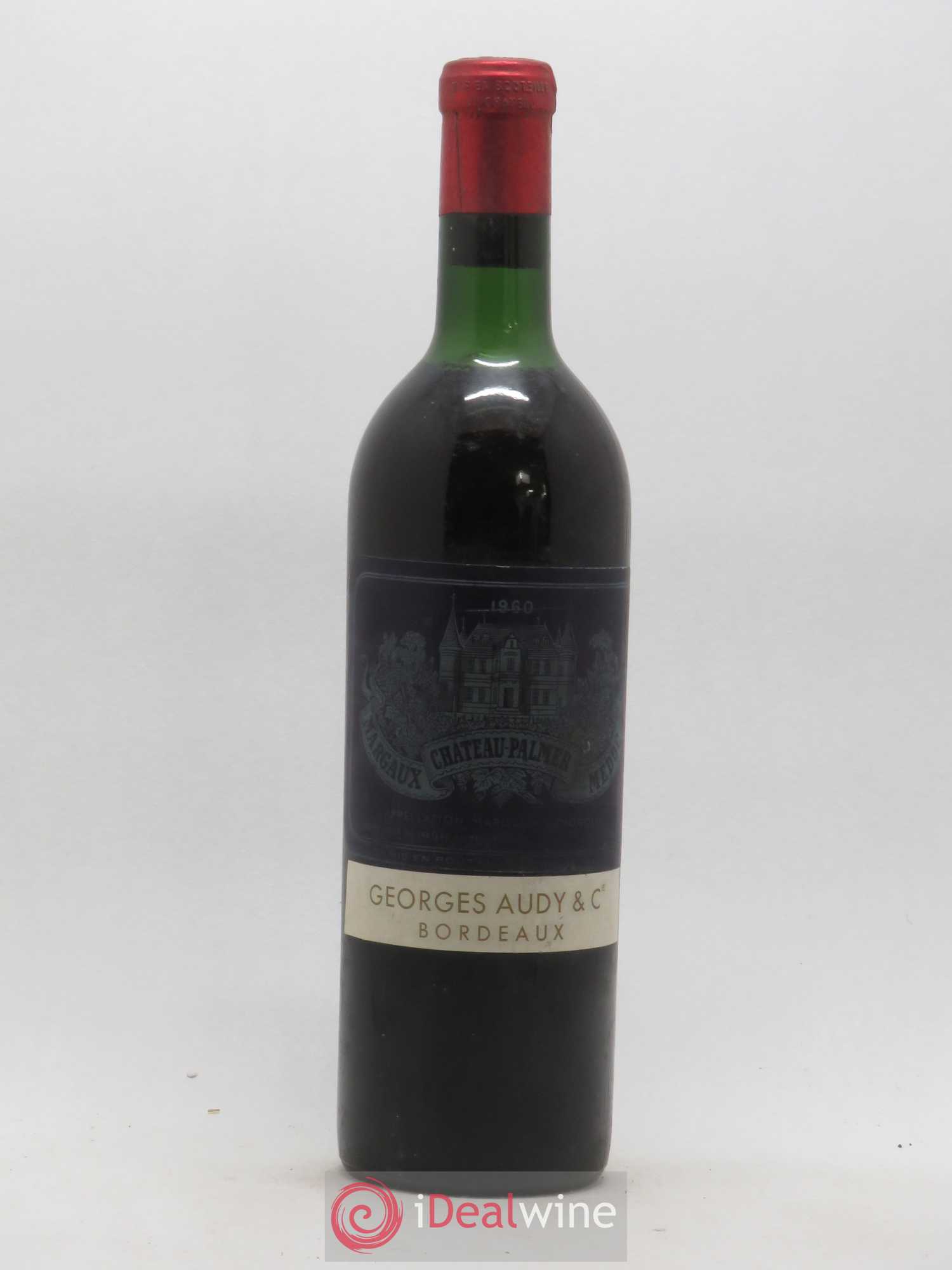 Château Palmer 3ème Grand Cru Classé 1960 - Lot de 1 bouteille - 0