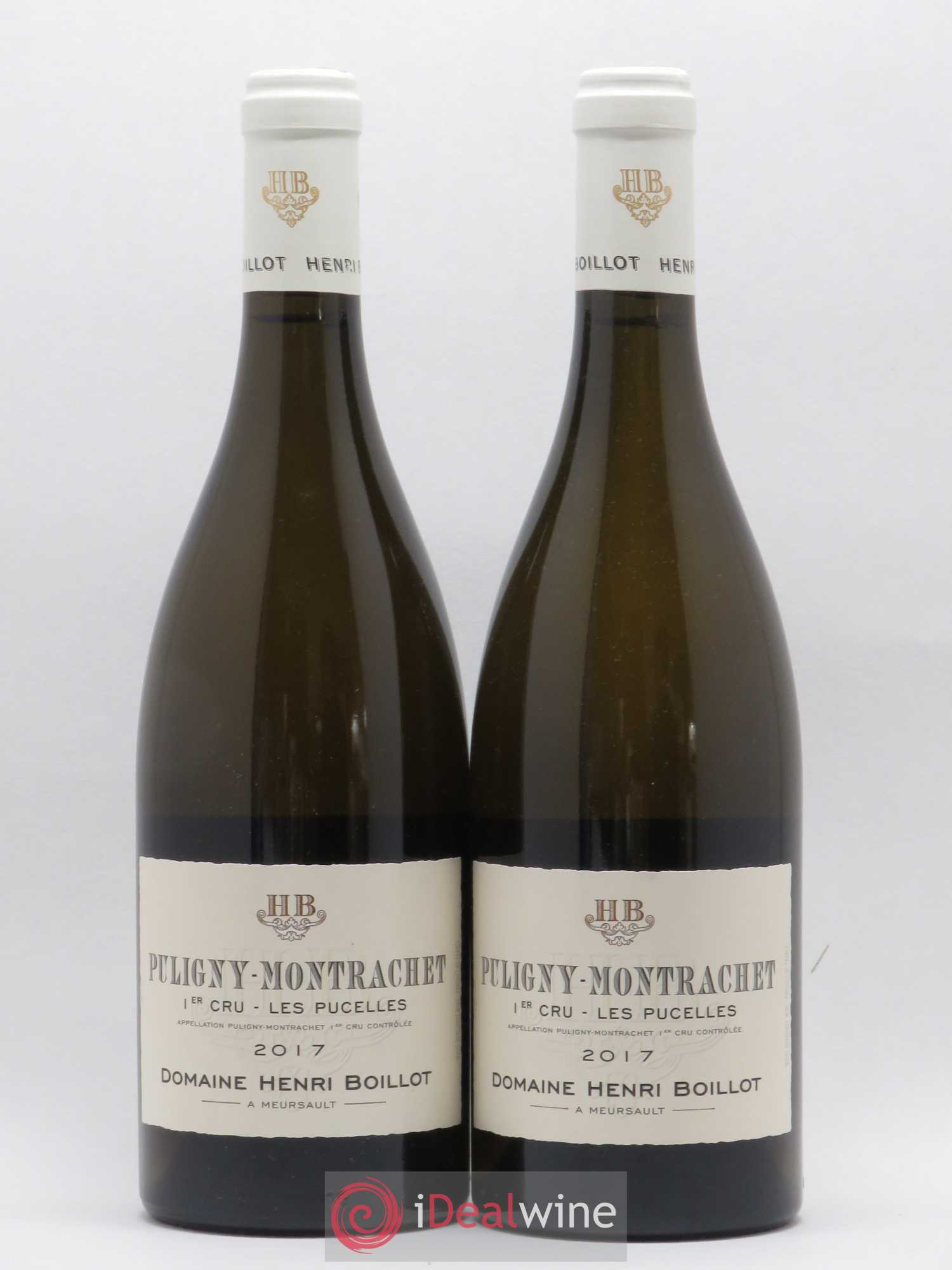 Puligny-Montrachet 1er Cru Les Pucelles Henri Boillot (Domaine) 2017 - Lot de 2 bouteilles - 0