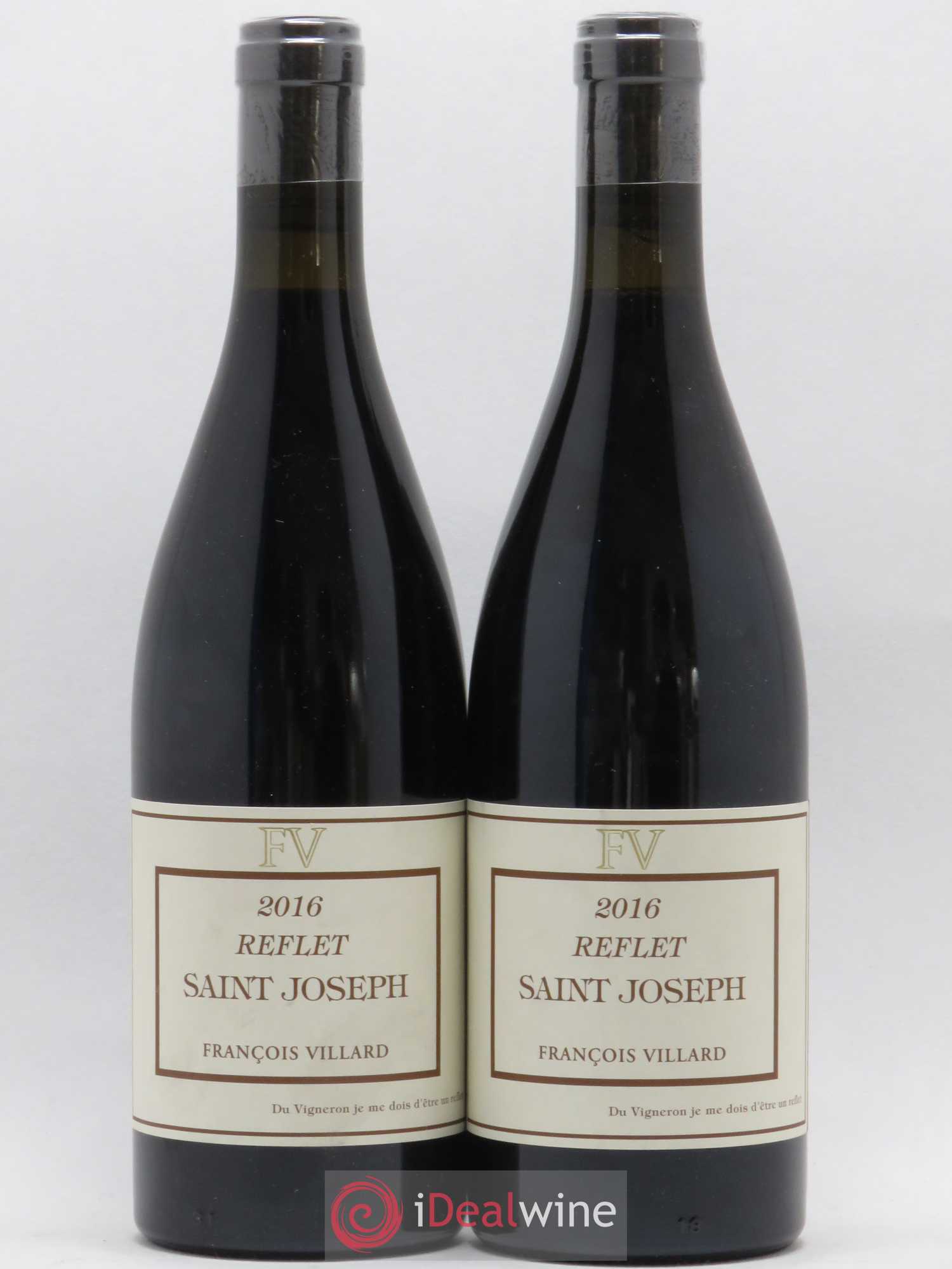 Saint-Joseph Reflet François Villard 2016 - Lot de 2 bouteilles - 0