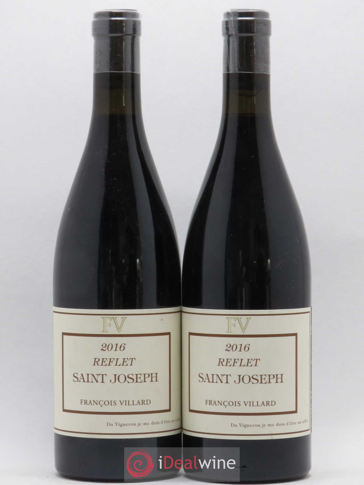 Saint-Joseph Reflet François Villard 2016 - Lot de 2 bouteilles - 0