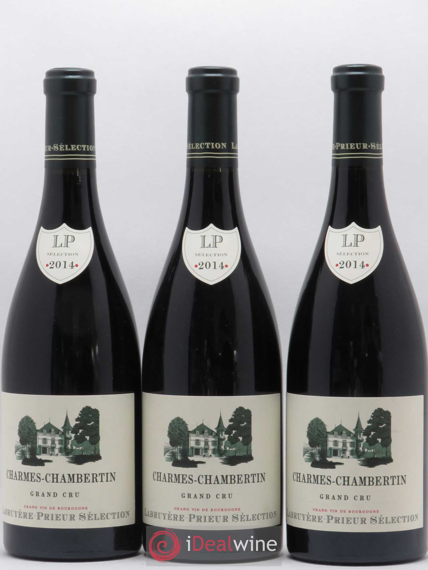 Charmes-Chambertin Grand Cru Labruyere Prieur 2014 - Lot de 3 bouteilles - 0