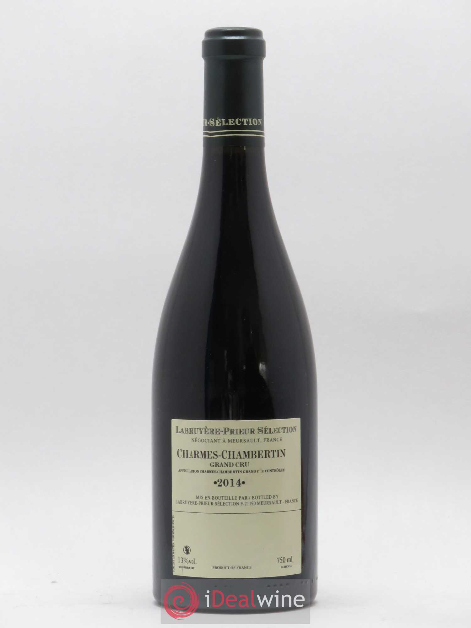 Charmes-Chambertin Grand Cru Labruyere Prieur 2014 - Lot de 1 bouteille - 1