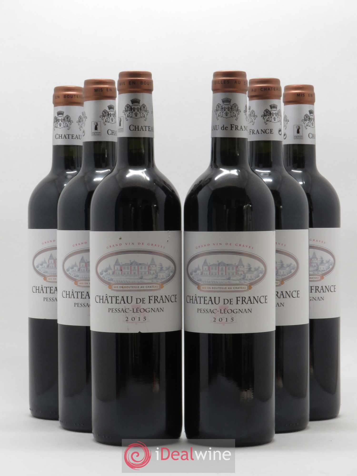 Château de France 2015 - Lot de 6 bouteilles - 0