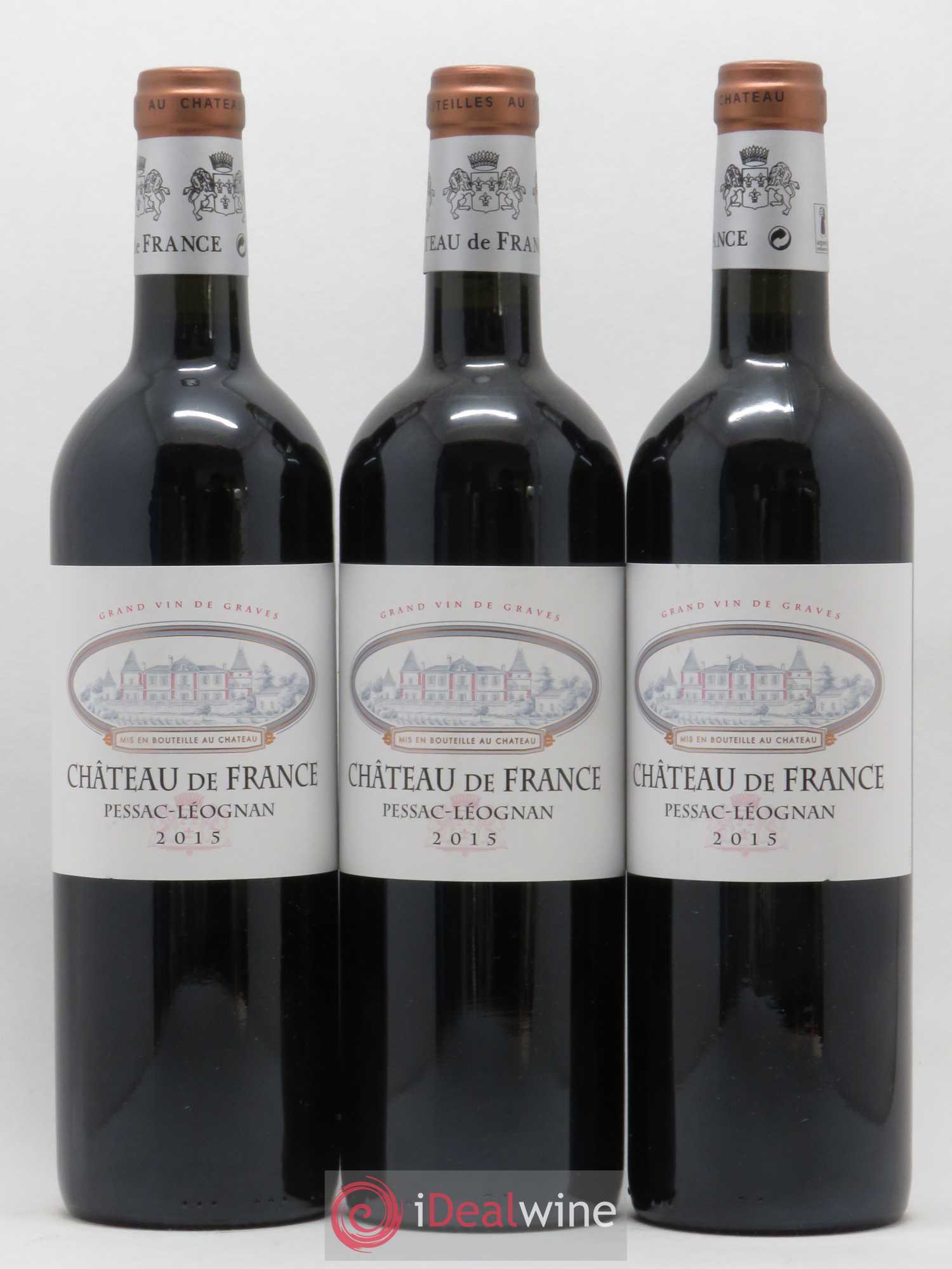 Château de France 2015 - Lot de 3 bouteilles - 0