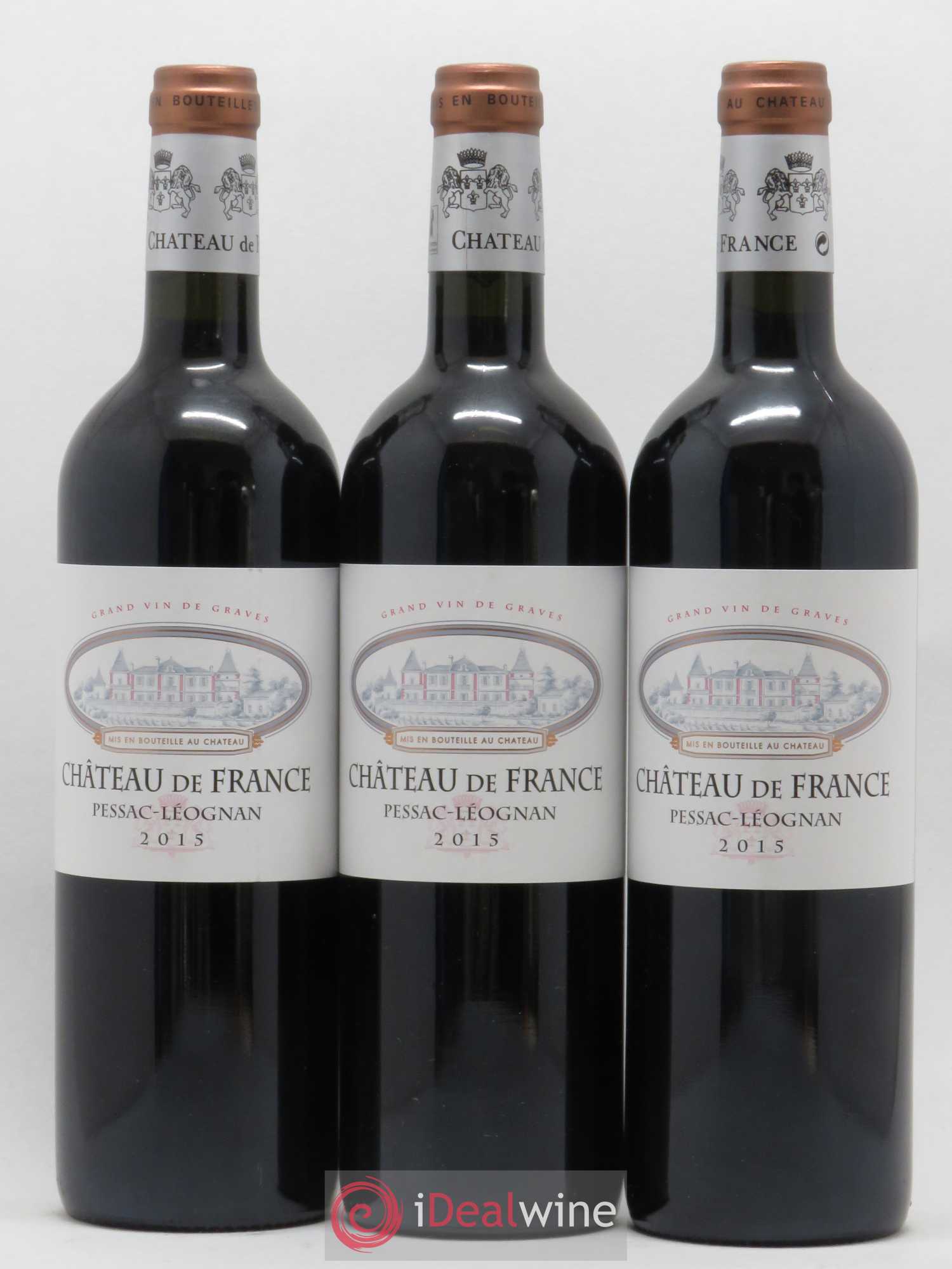 Château de France 2015 - Lot de 3 bouteilles - 0