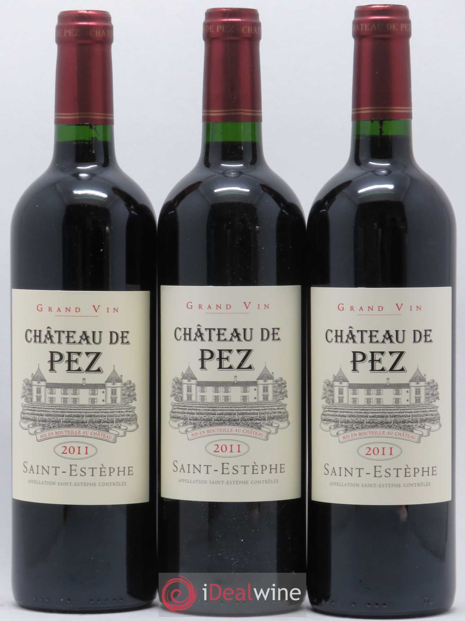 Château de Pez 2011 - Lot de 3 bouteilles - 0