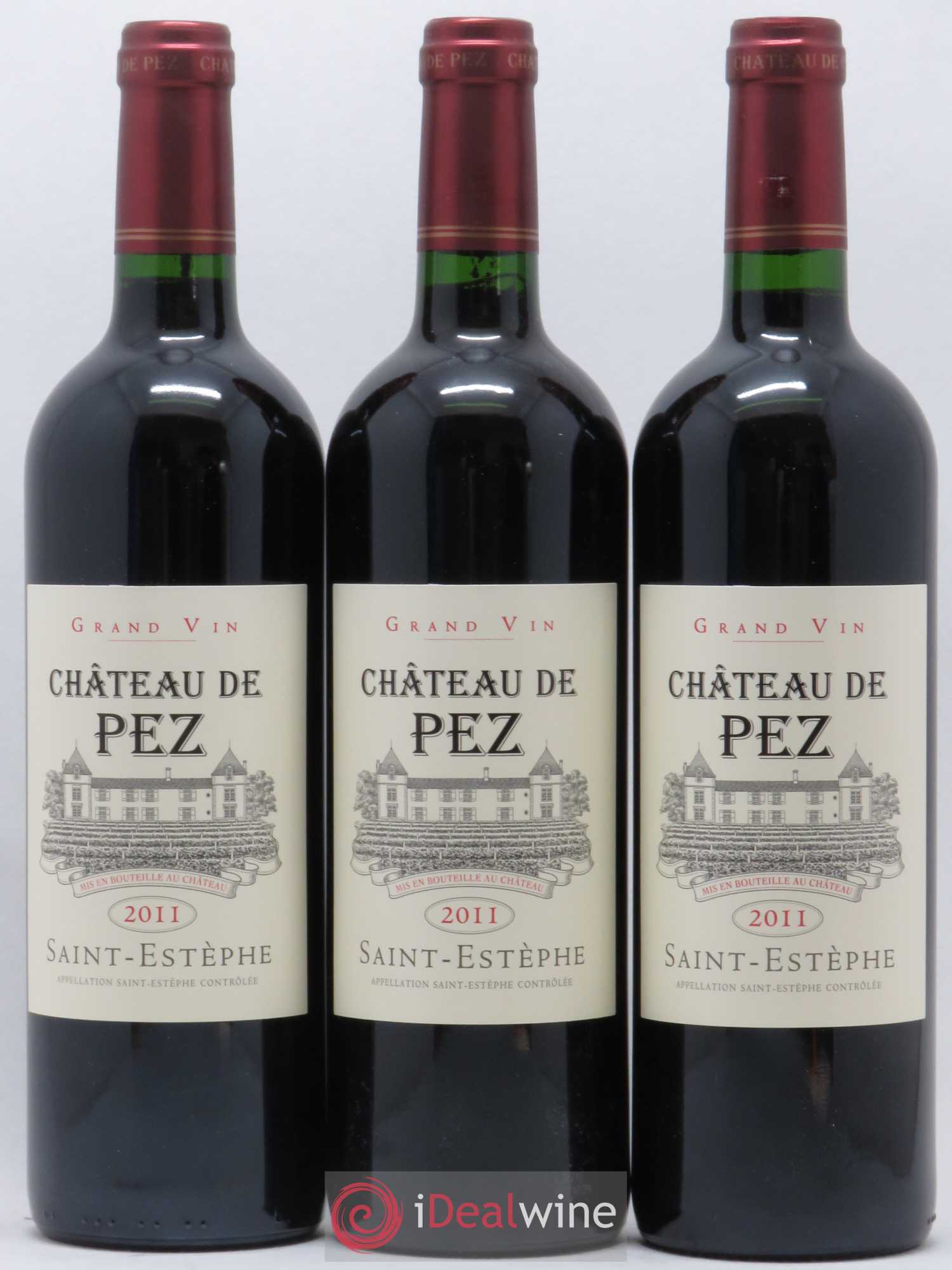 Château de Pez 2011 - Lot de 3 bouteilles - 0