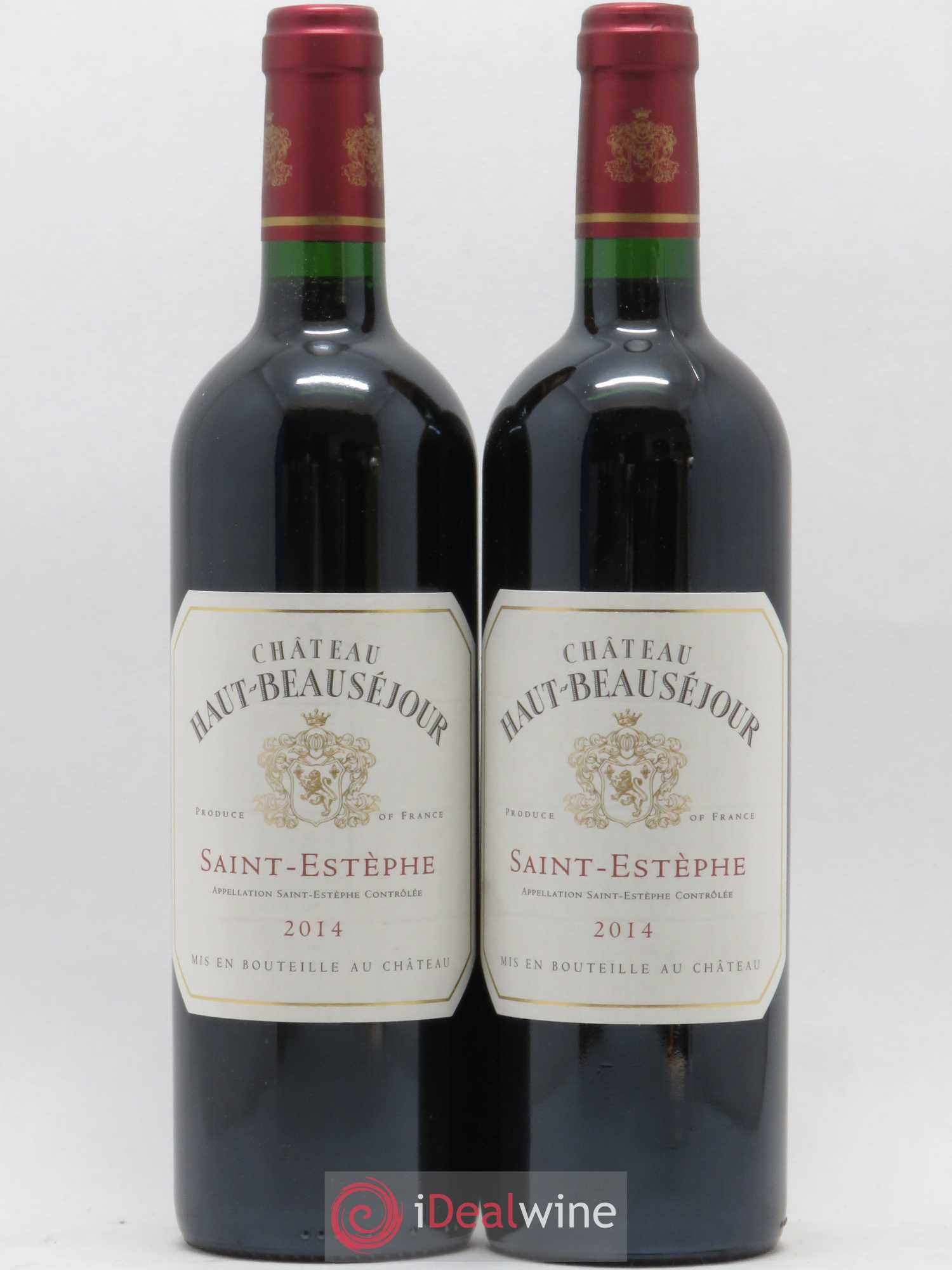 Château Haut Beauséjour Cru Bourgeois 2014 - Lot de 2 bouteilles - 0