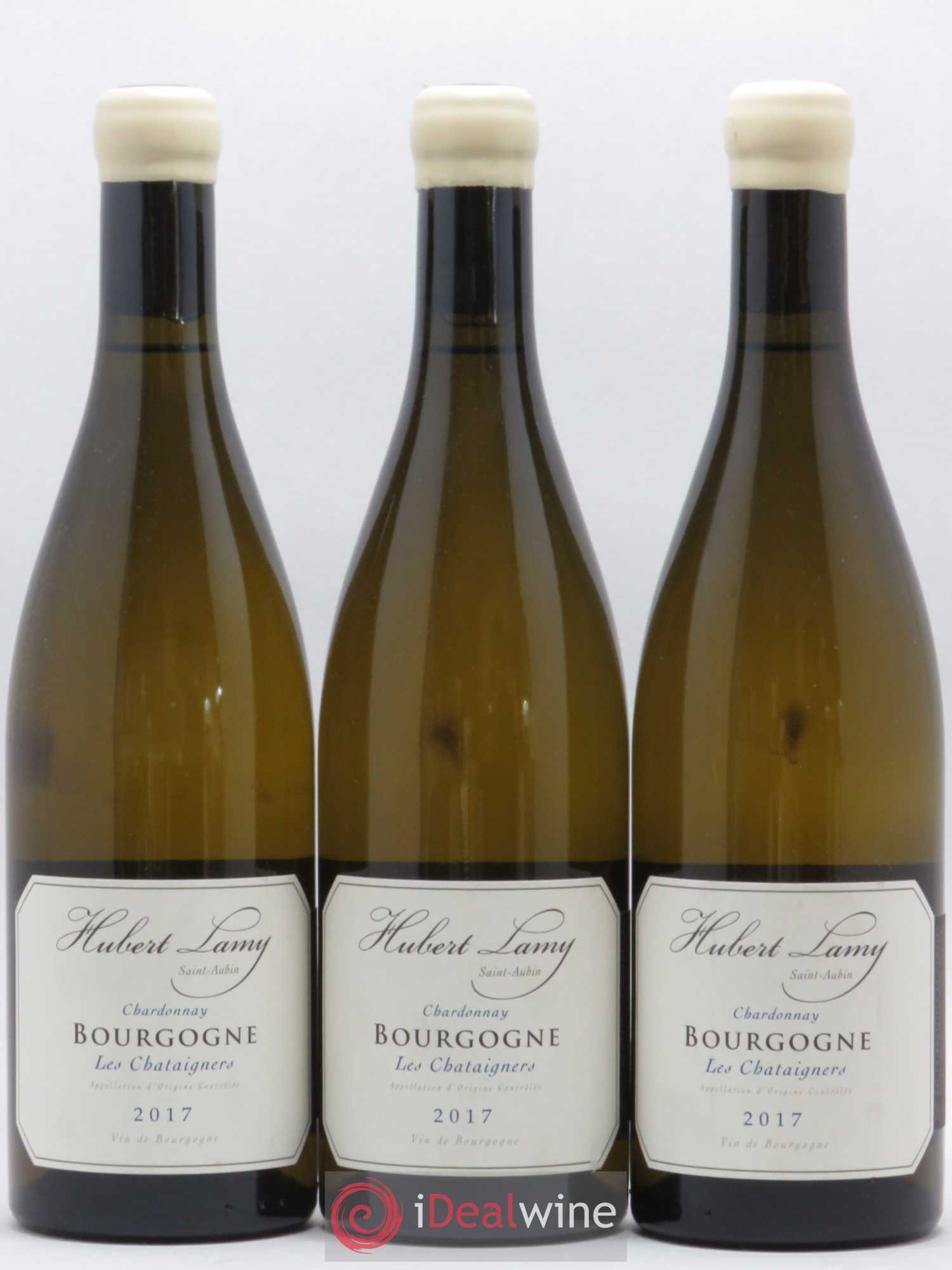 Bourgogne Les Chataigners Hubert Lamy 2017 - Lot de 3 bouteilles - 0