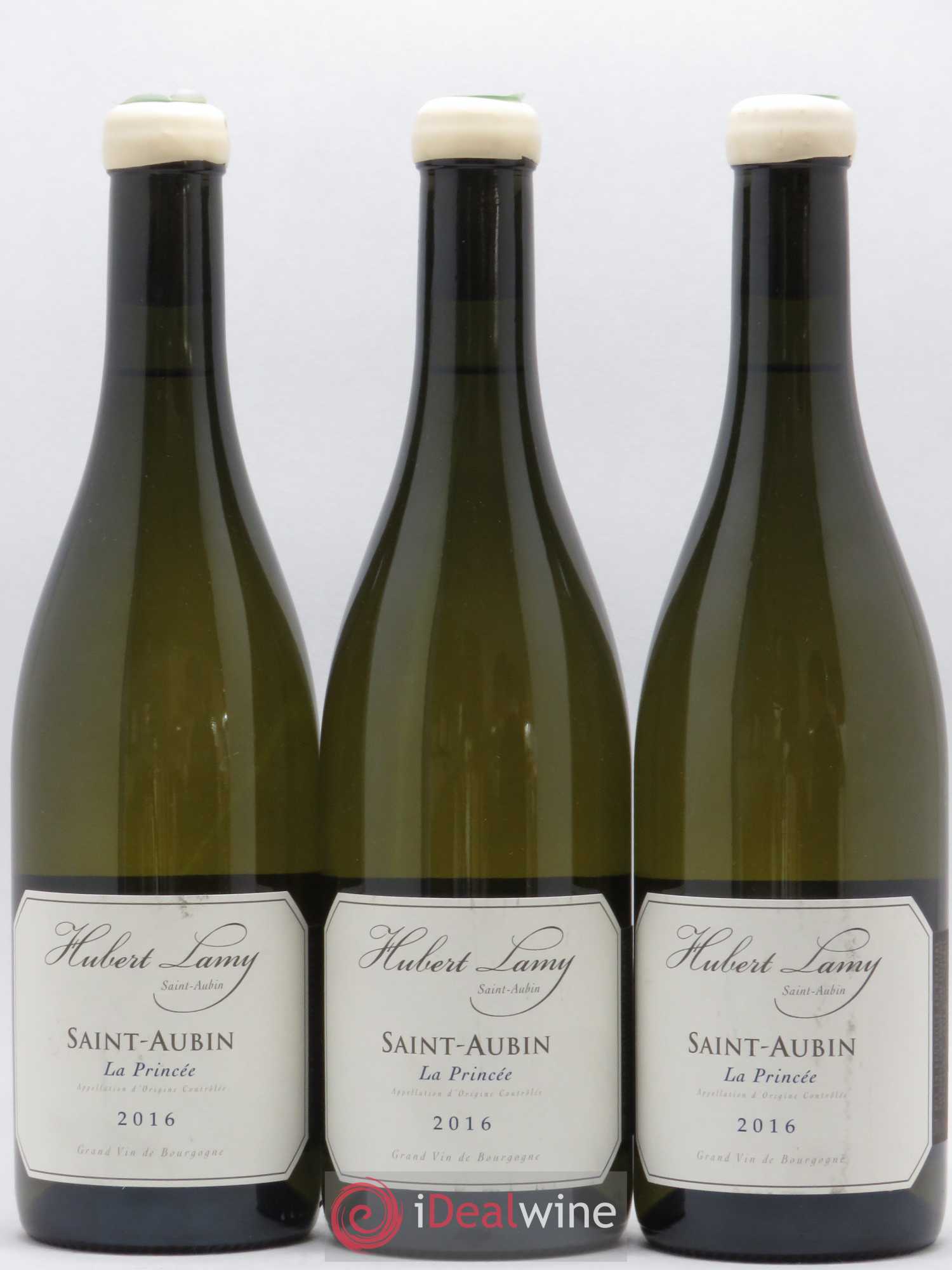 Saint-Aubin La Princée Hubert Lamy 2016 - Lot de 3 bouteilles - 0