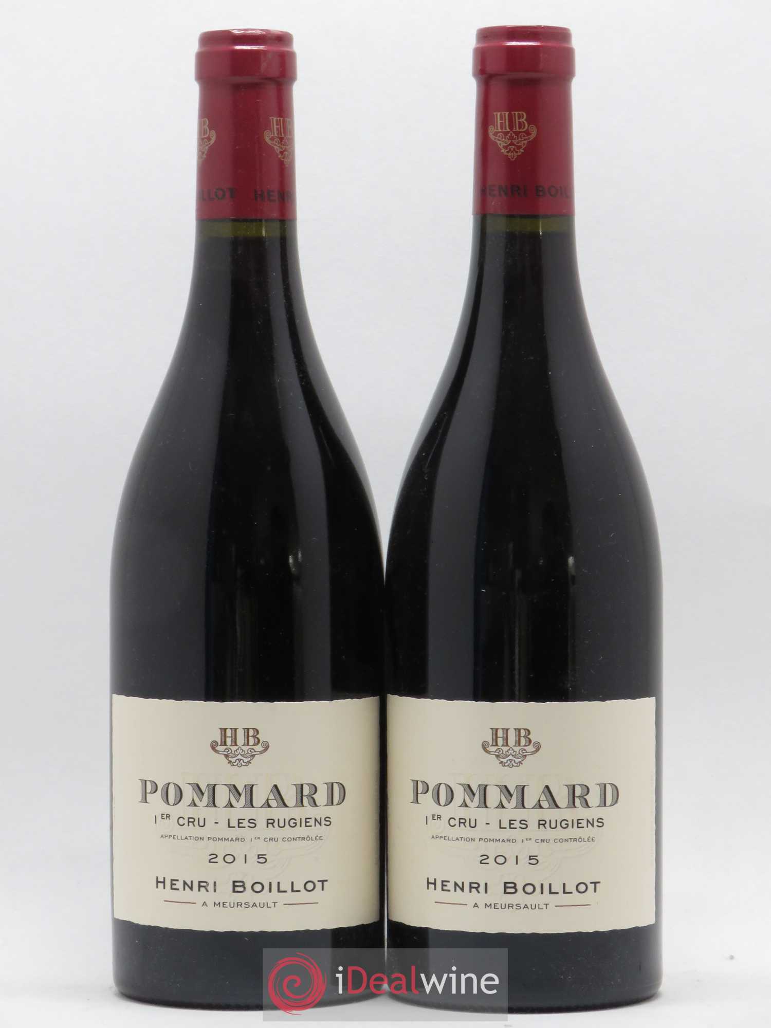 Pommard 1er Cru Les Rugiens Henri Boillot (Domaine) 2015 - Lot de 2 bouteilles - 0