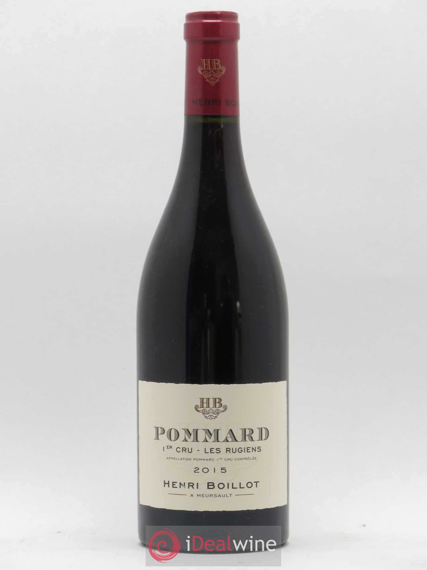 Pommard 1er Cru Les Rugiens Henri Boillot (Domaine) 2015 - Lot de 1 bouteille - 0