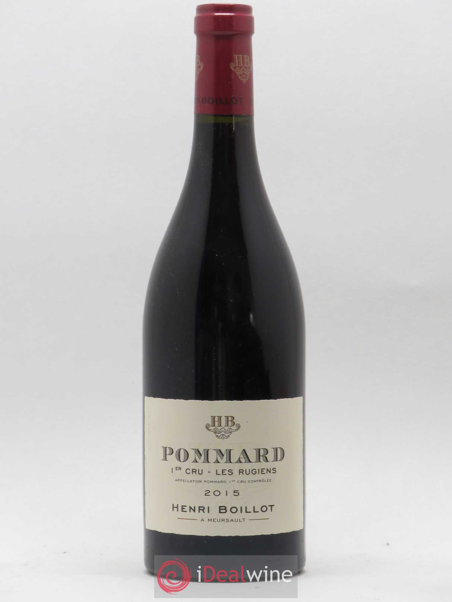 Pommard 1er Cru Les Rugiens Henri Boillot (Domaine) 2015 - Lot de 1 bouteille - 0