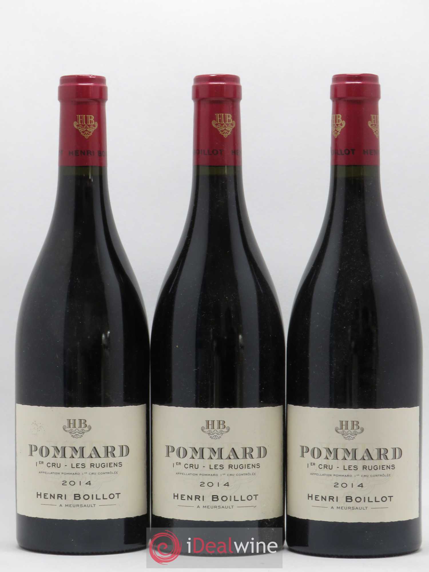 Pommard 1er Cru Les Rugiens Henri Boillot (Domaine) 2014 - Lot de 3 bouteilles - 0