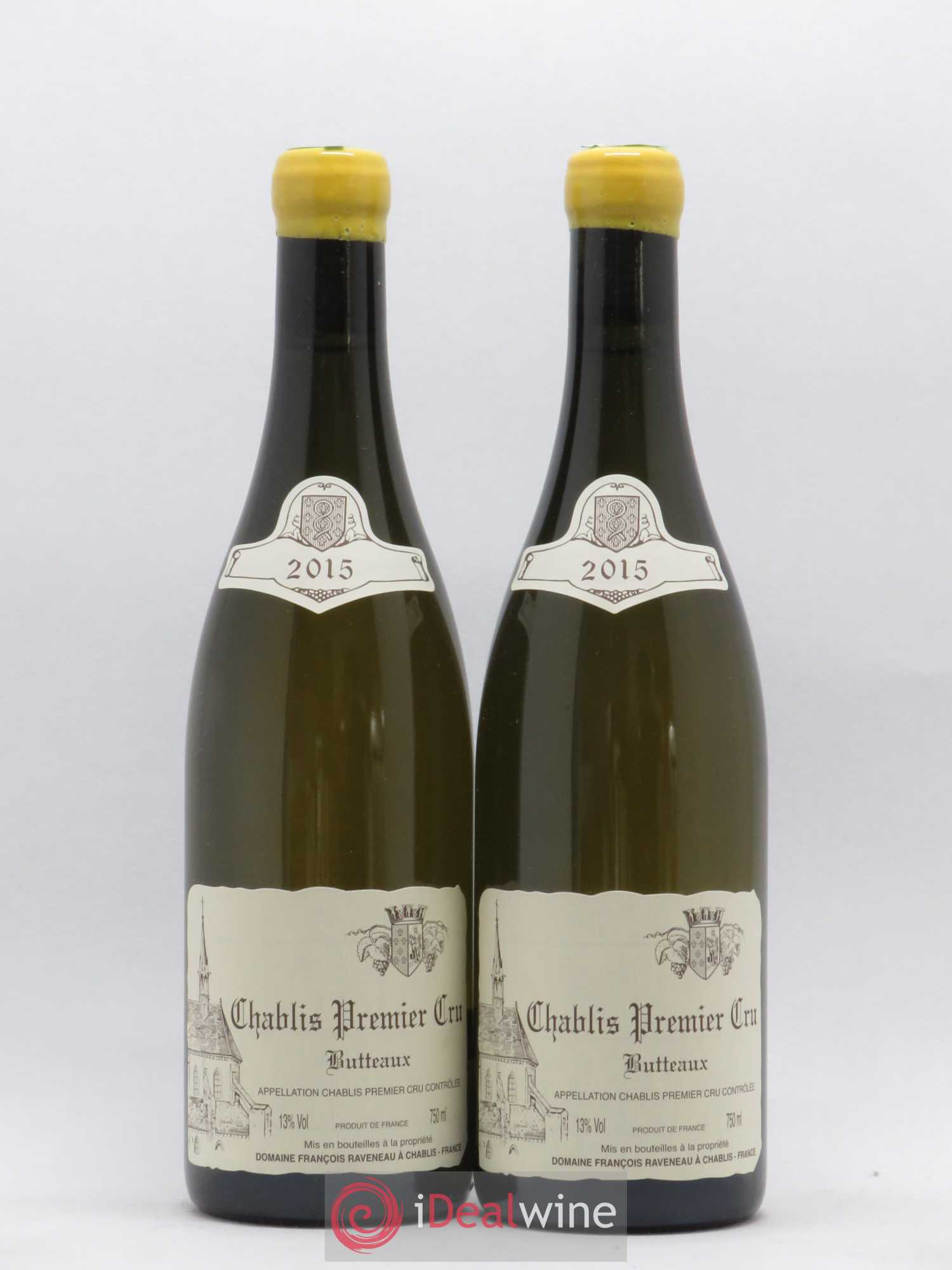 Chablis 1er Cru Butteaux Raveneau (Domaine) 2015 - Lot de 2 bouteilles - 0