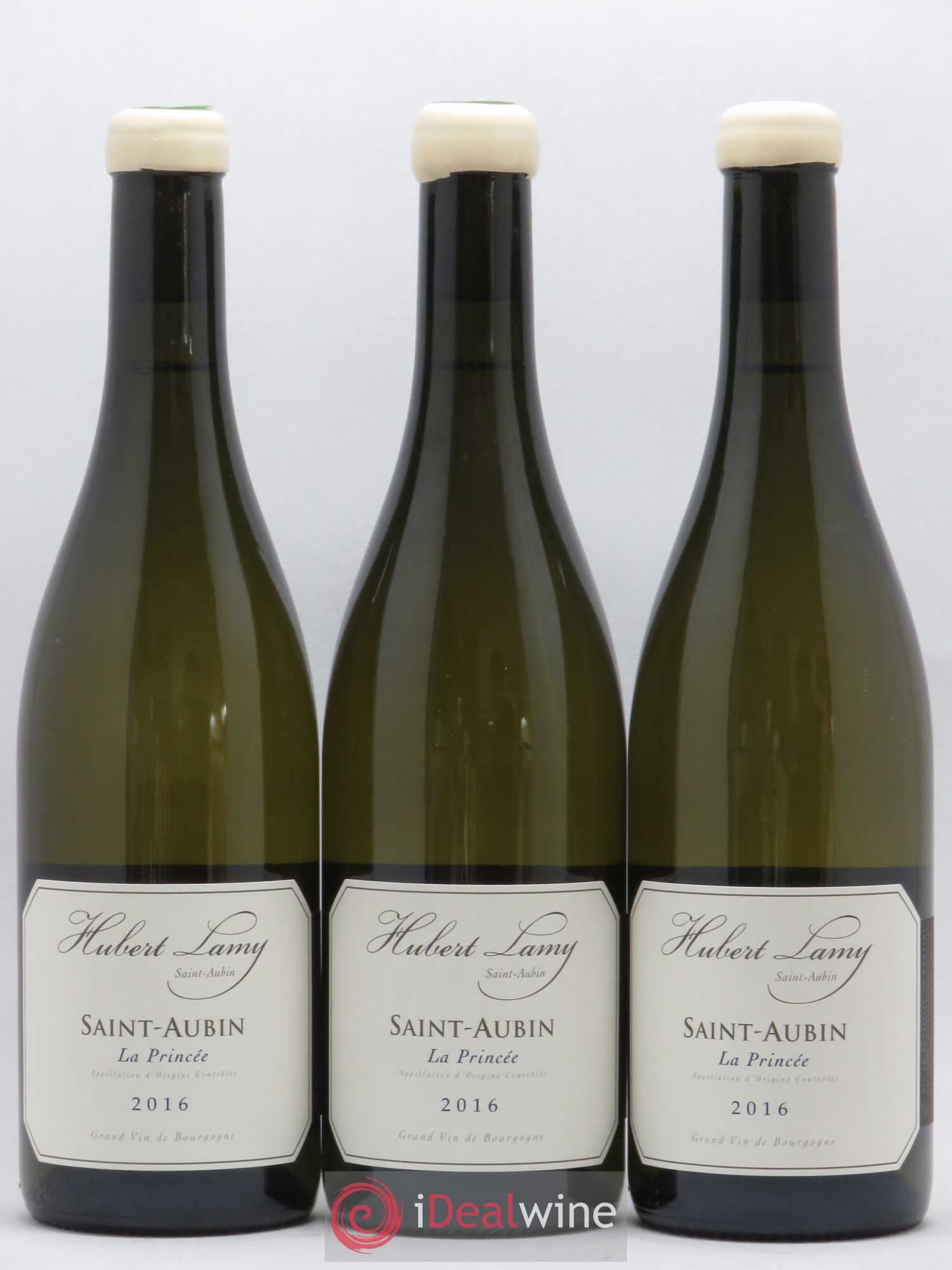 Saint-Aubin La Princée Hubert Lamy 2016 - Lot de 6 bouteilles - 1