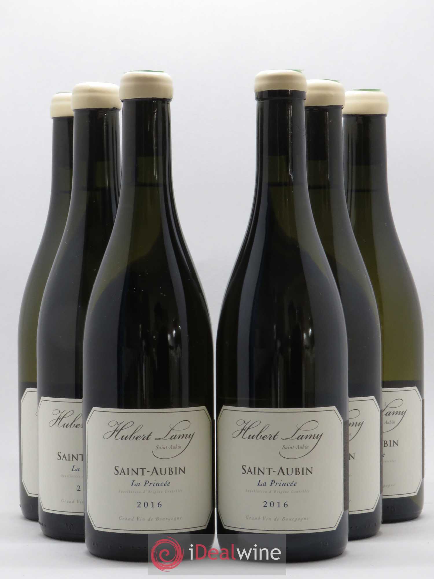 Saint-Aubin La Princée Hubert Lamy 2016 - Lot de 6 bouteilles - 0