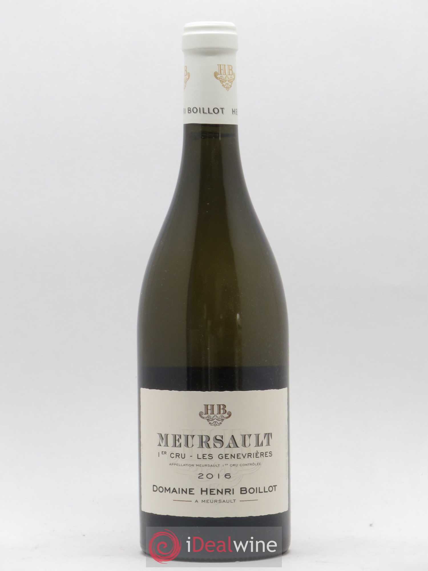 Meursault 1er Cru Les Genevrières Henri Boillot (Domaine) 2016 - Lot de 1 bouteille - 0