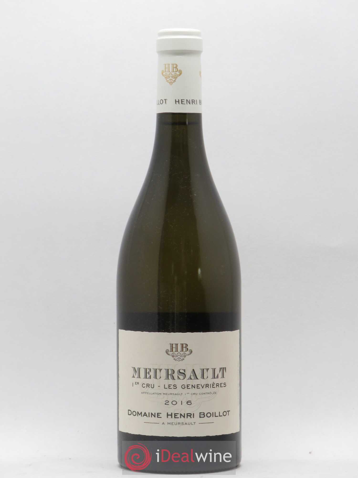Meursault 1er Cru Les Genevrières Henri Boillot (Domaine) 2016 - Lot de 1 bouteille - 0