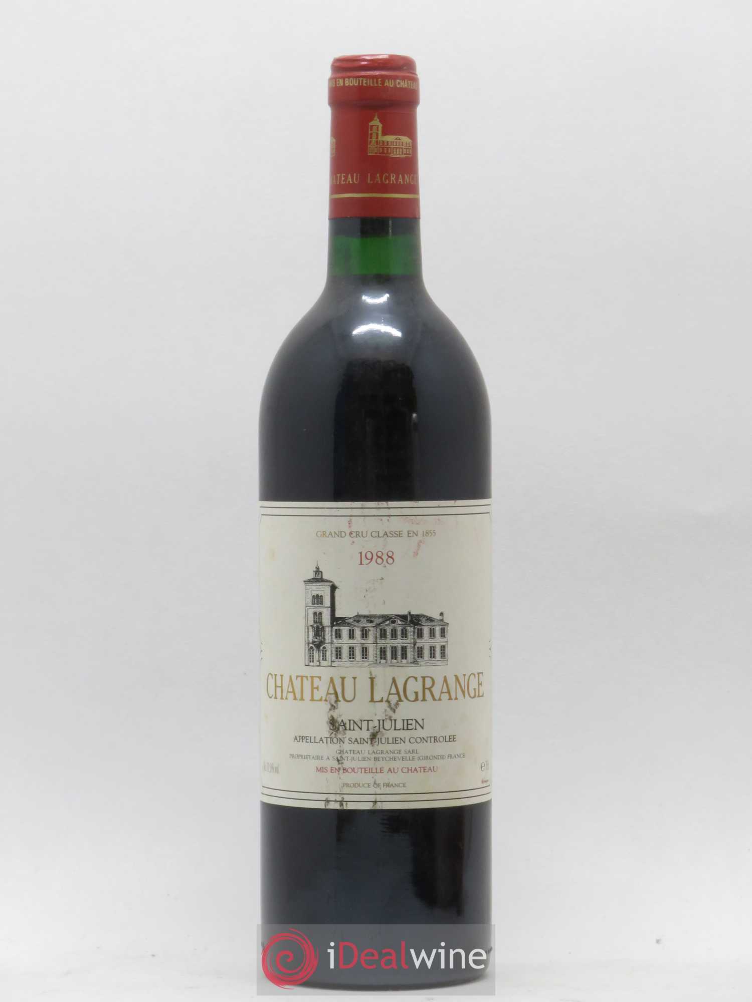 Château Lagrange 3ème Grand Cru Classé 1988 - Lot de 1 bouteille - 0