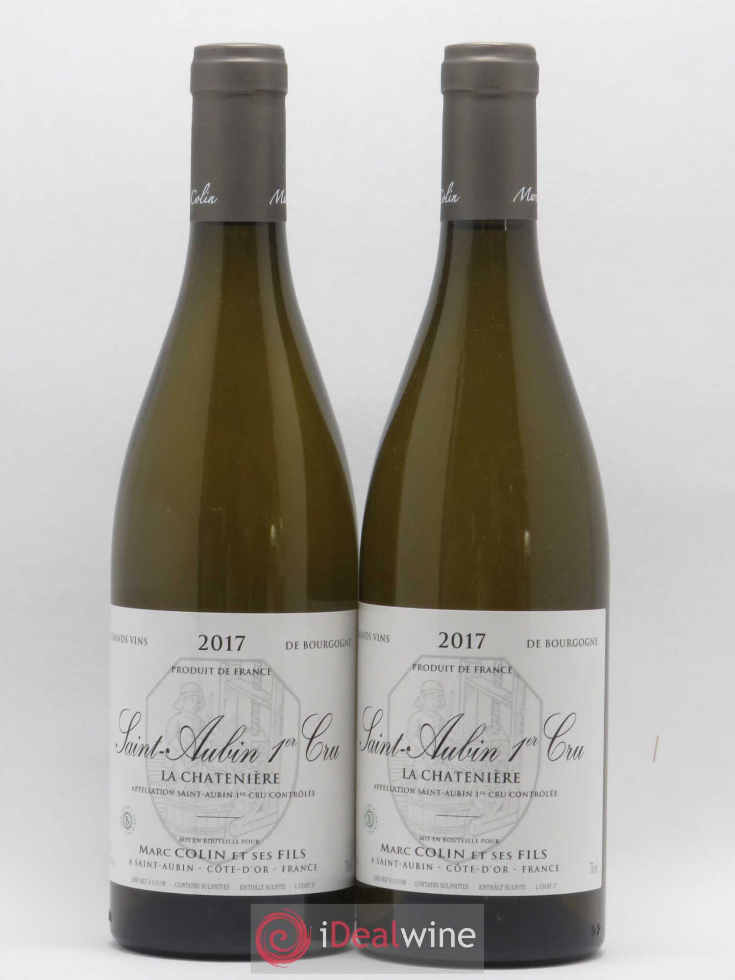 Saint-Aubin 1er Cru La Chatenière Marc Colin & Fils 2017 - Posten von 2 Flaschen - 0