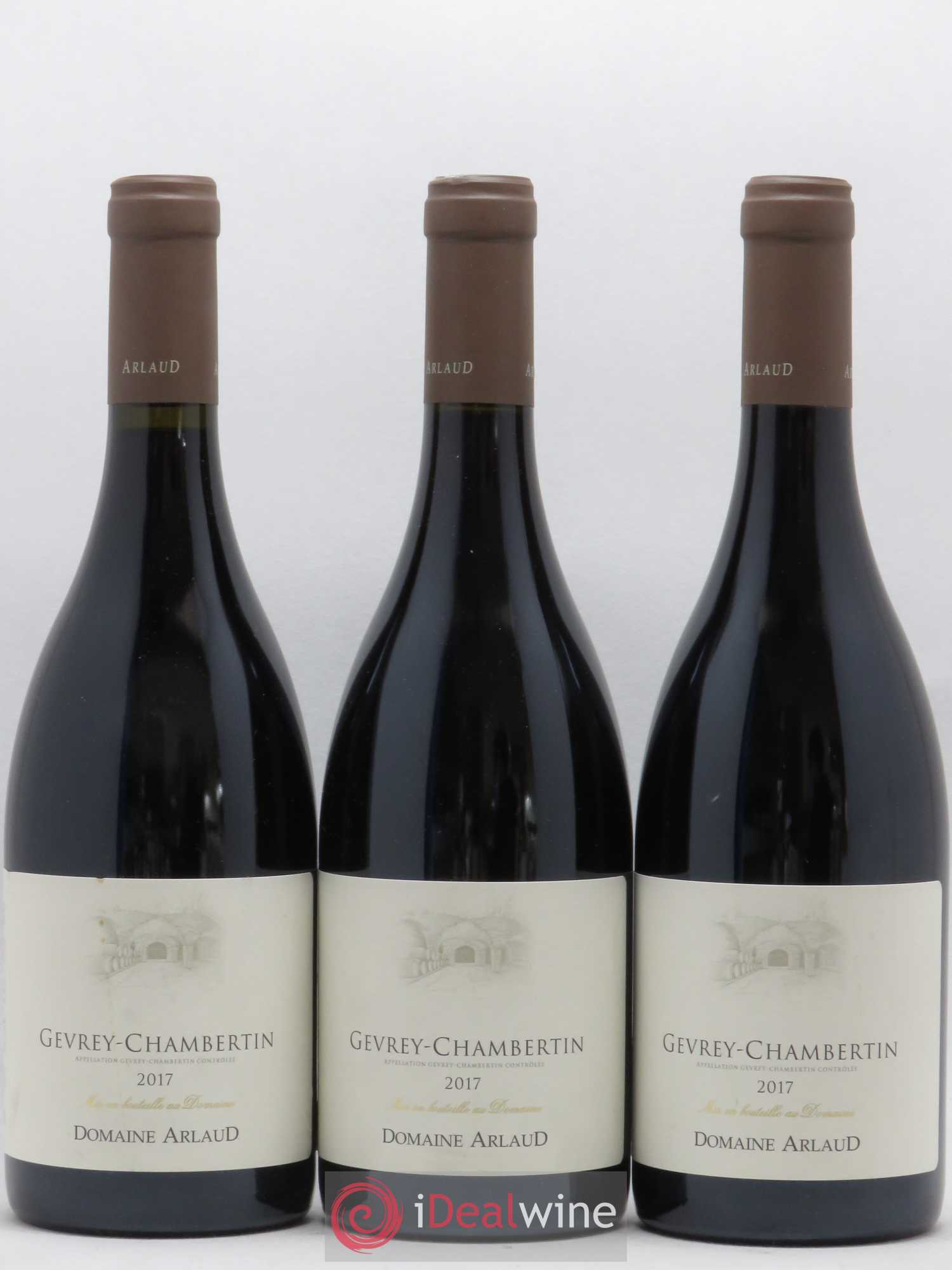 Gevrey-Chambertin Arlaud 2017 - Lot de 3 bouteilles - 0