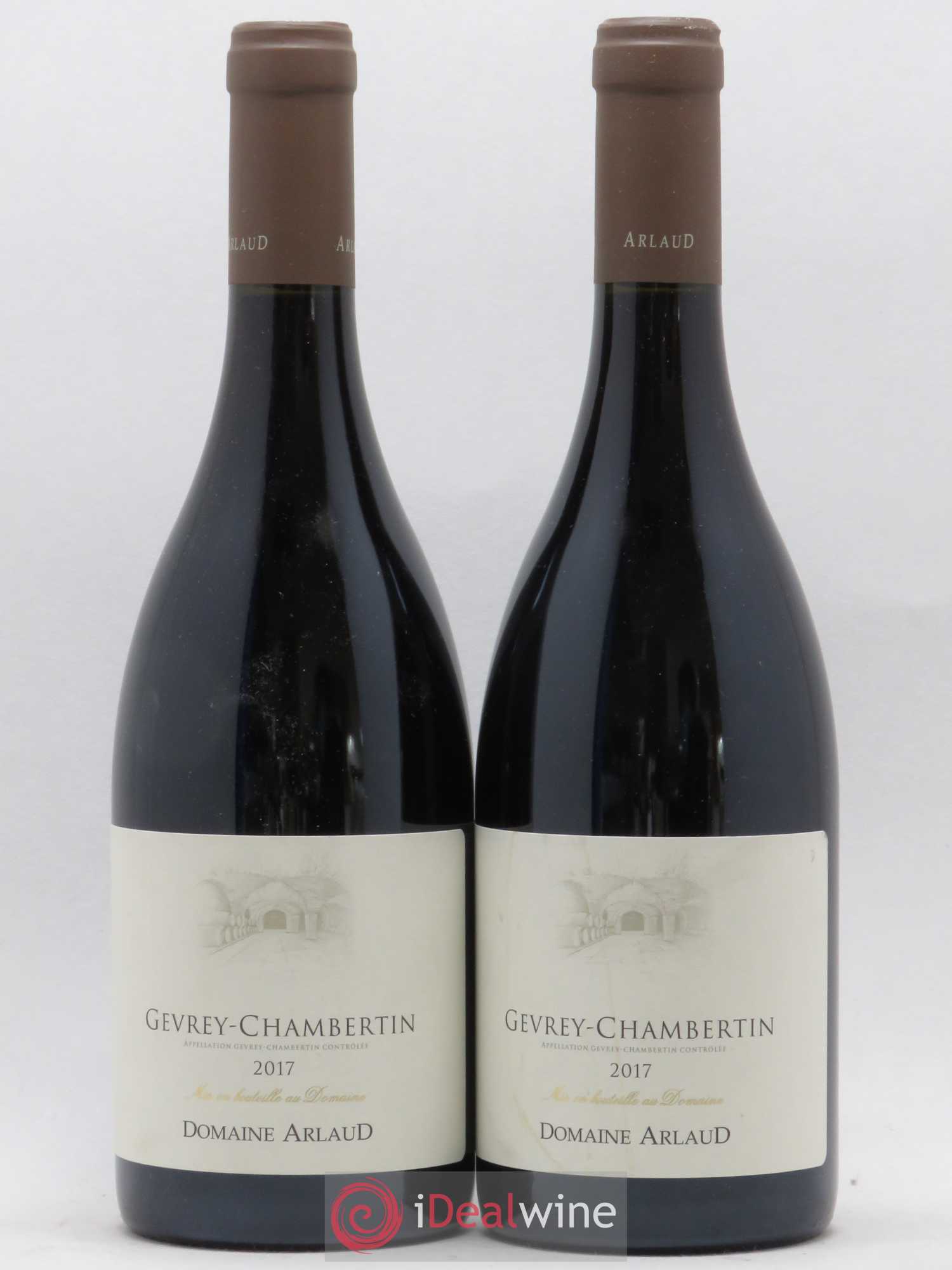 Gevrey-Chambertin Arlaud 2017 - Lot de 2 bouteilles - 0