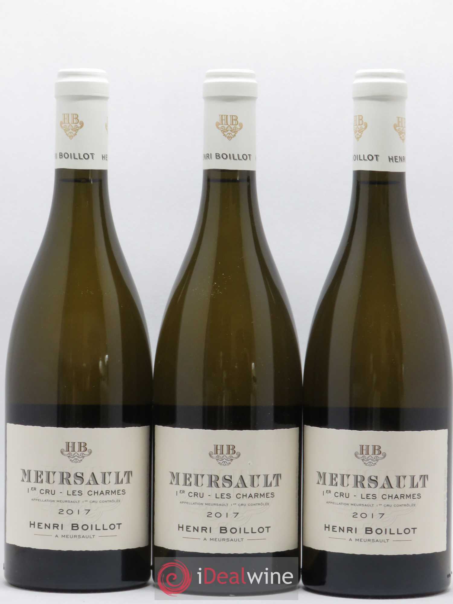 Meursault 1er Cru Les Charmes Henri Boillot (Domaine) 2017 - Lot de 3 bouteilles - 0