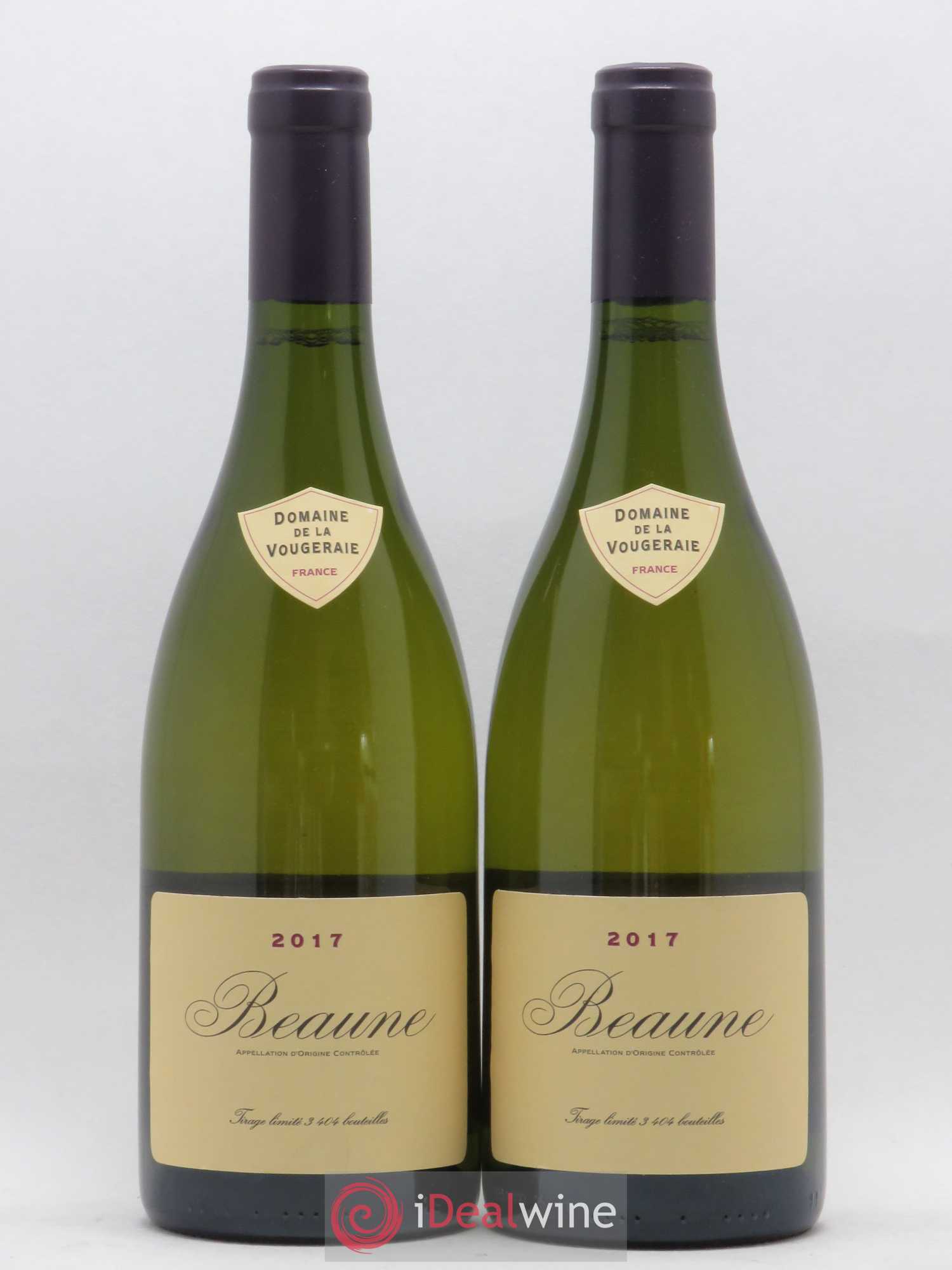 Beaune La Vougeraie Tirage Limité 2017 - Posten von 2 Flaschen - 0